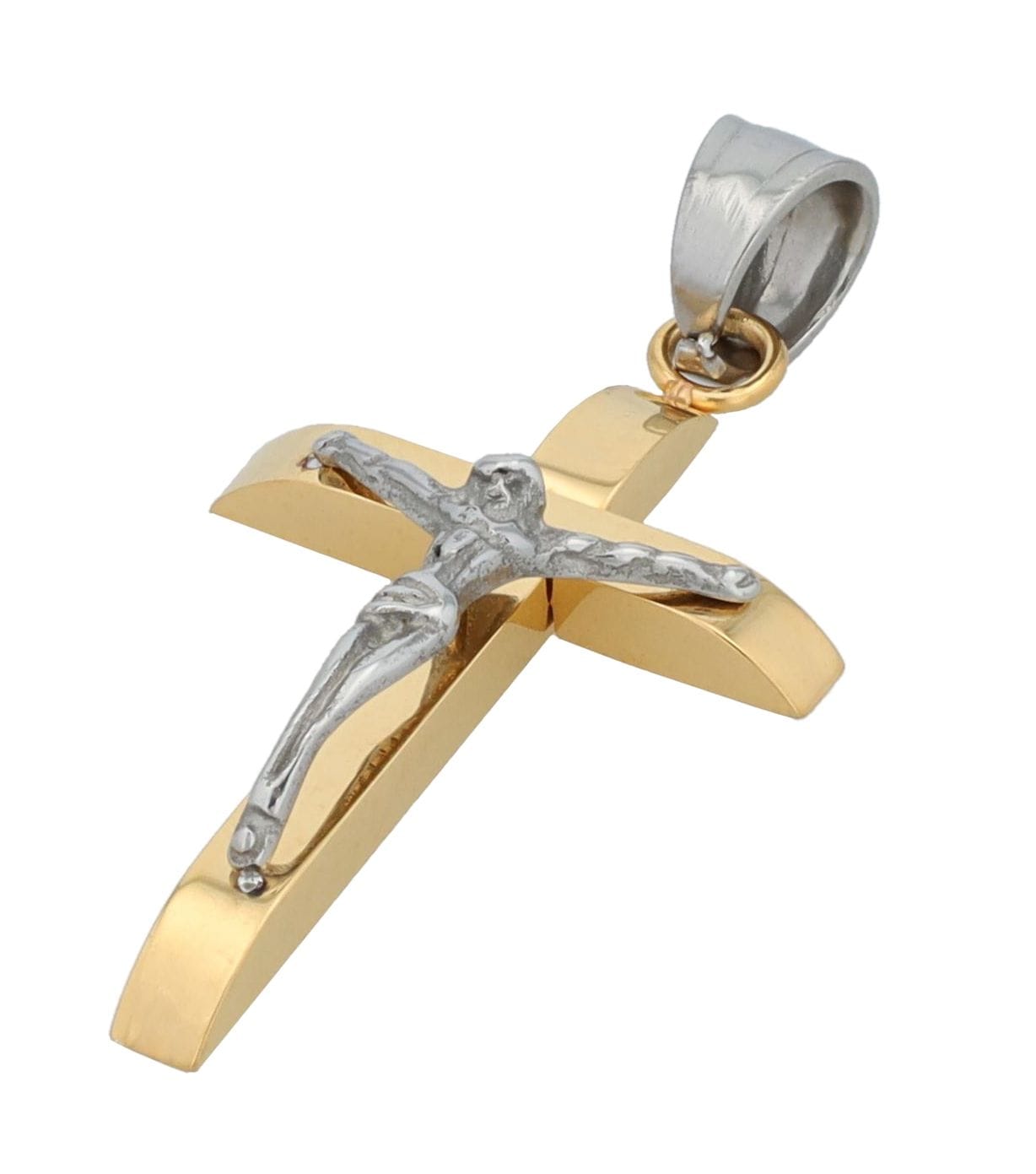 Adelia´s Kettenanhänger »Unisex Anhänger – Kreuz Kreuzanhänger aus Edelstahl«  Eine schöne Geschenkidee für jeden Anlass