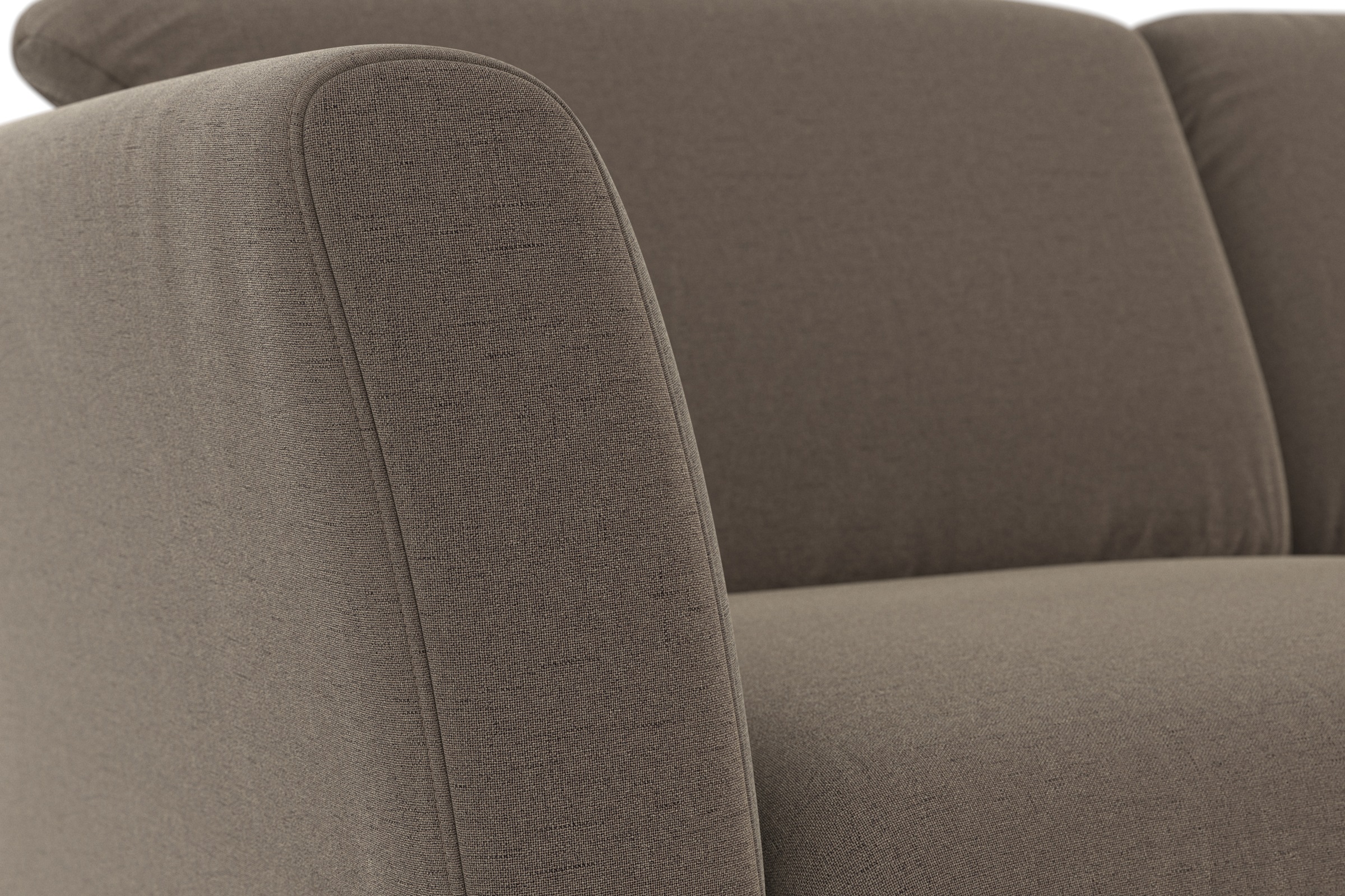 Home affaire Ecksofa »Trelleborg L-Form«, Federkern-Polsterung, wahlweise mit Bettfunktion und Stauraum