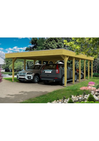 Skanholz Doppelcarport »Friesland« Holz 514 cm ...