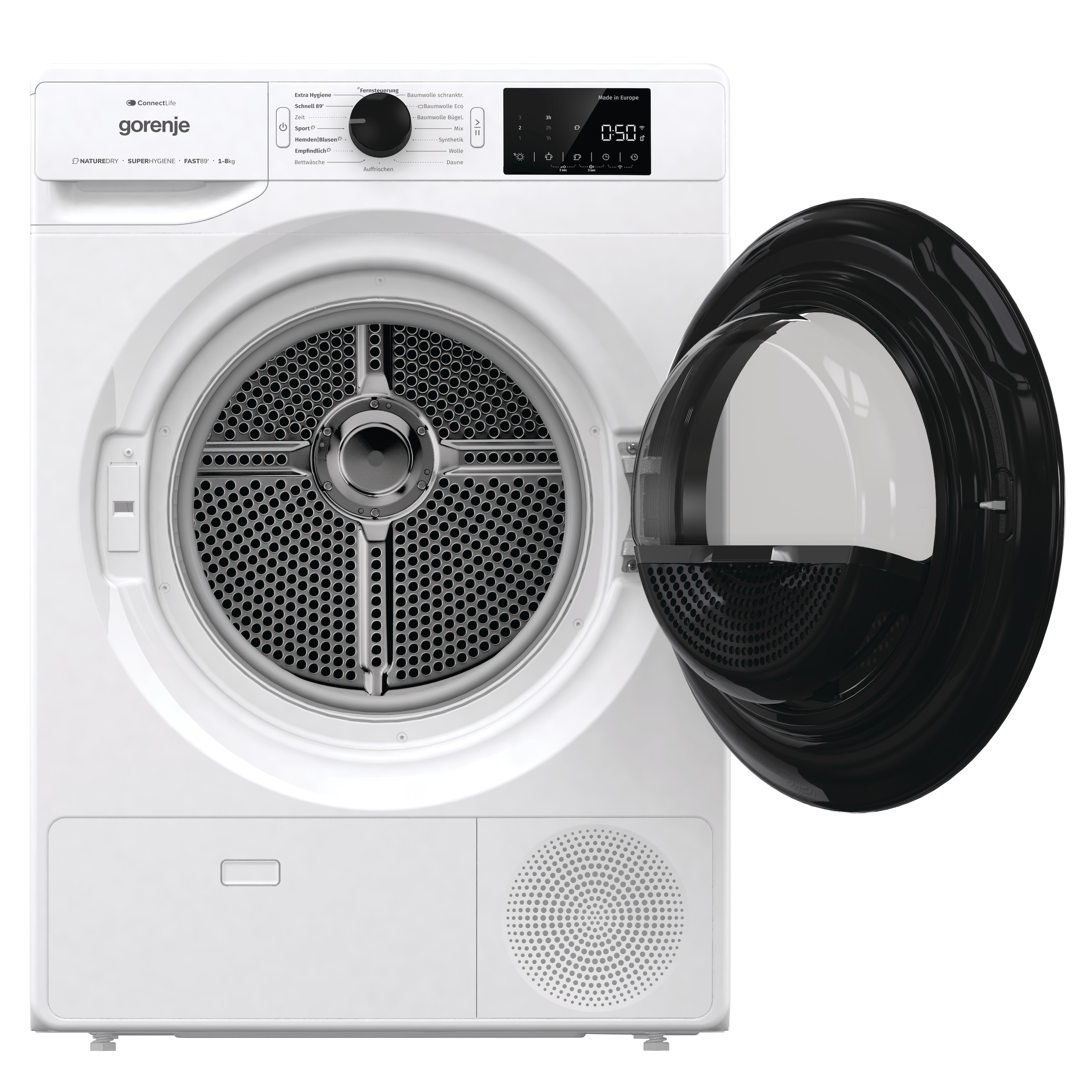 GORENJE Wärmepumpentrockner »DPNE 82/GN«, 8 kg, NatureDry - schonendes Trocknen