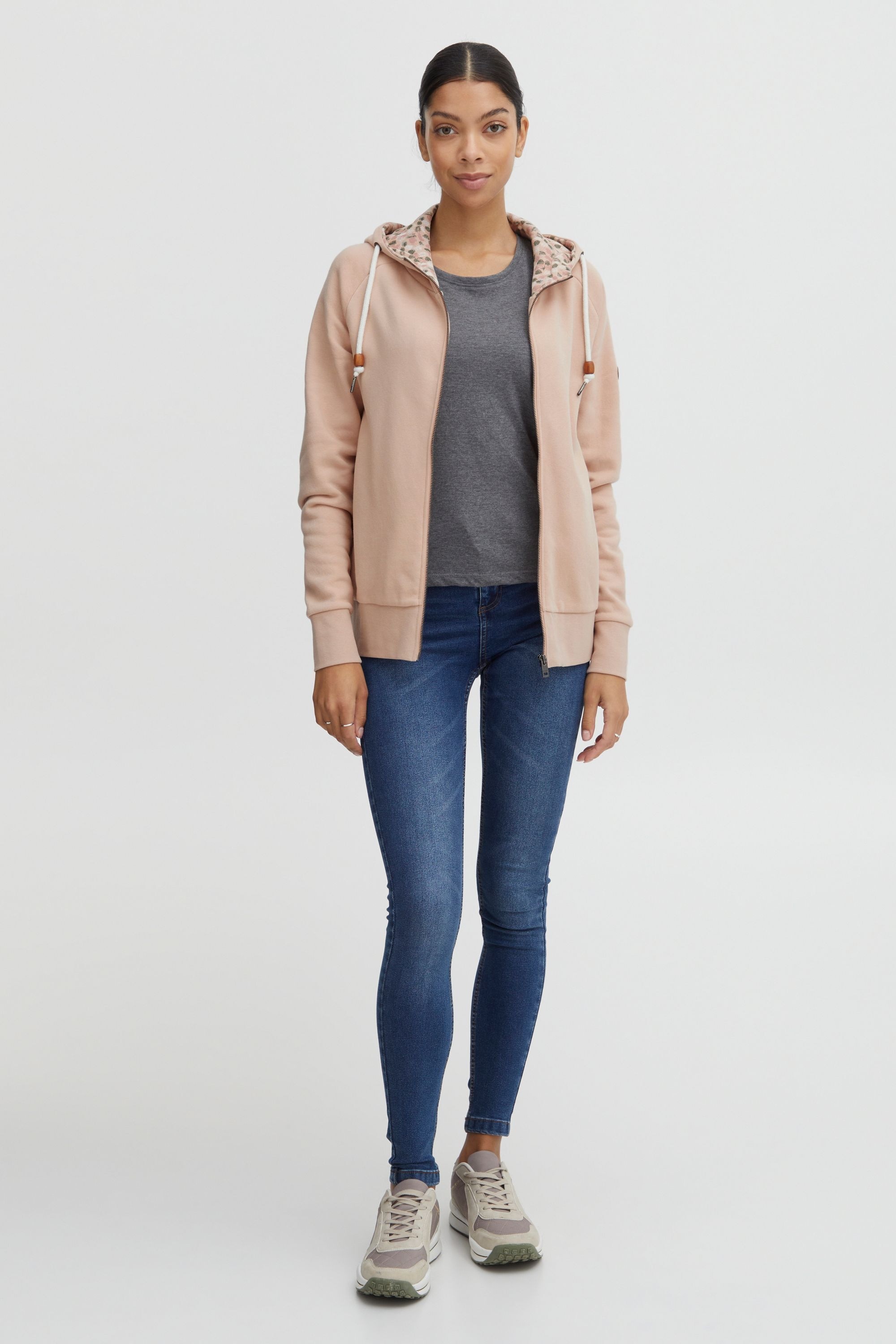 OXMO Kapuzensweatjacke »Kapuzensweatjacke OXUlla«