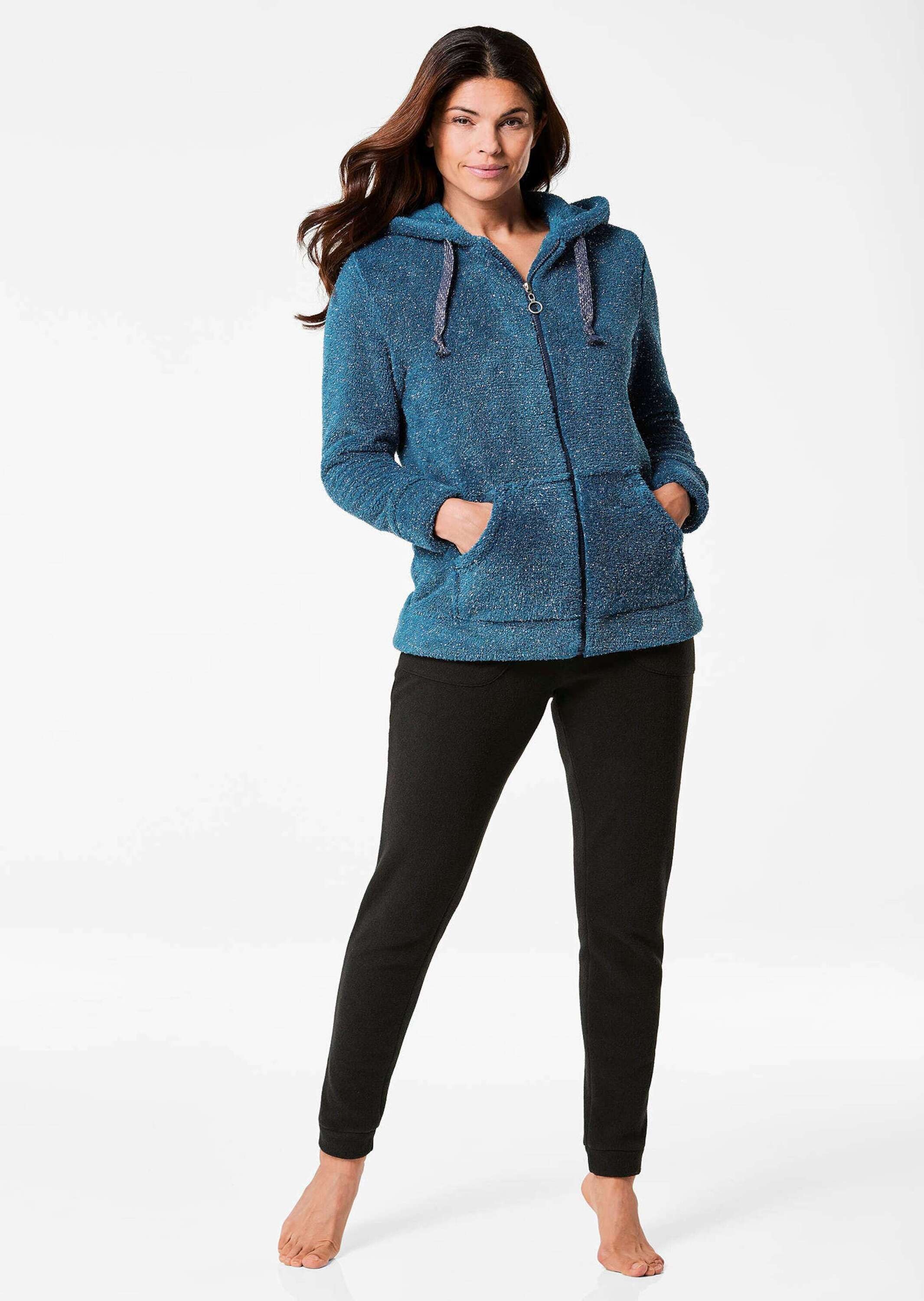 GOLDNER Strickjacke "Kuschelige Flausch-Freizeitjacke" günstig online kaufen