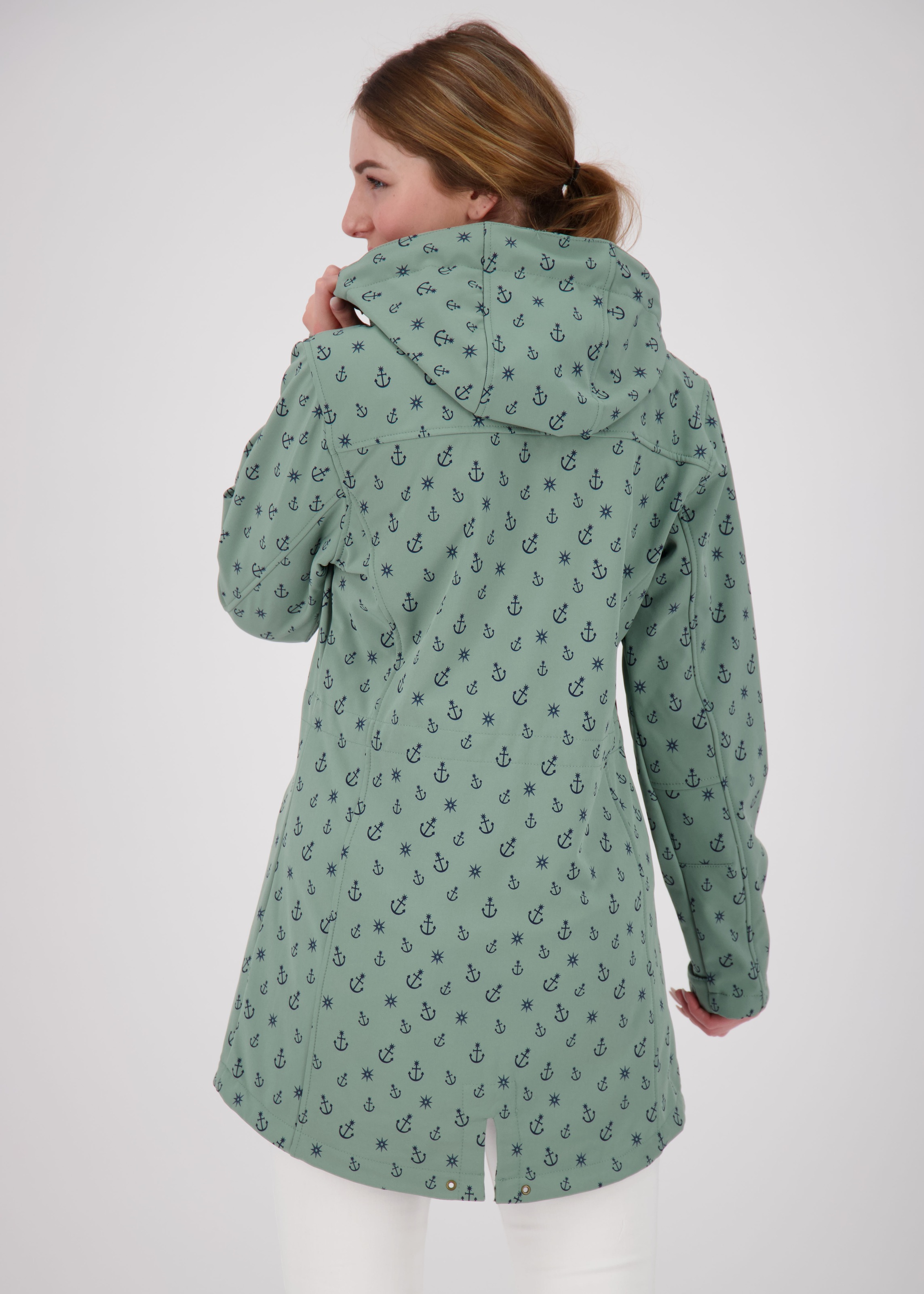 Thumbnail - ankerglut Softshelljacke "ANKERGLUTSCHEIN" auch in Großen Größen erhältlich