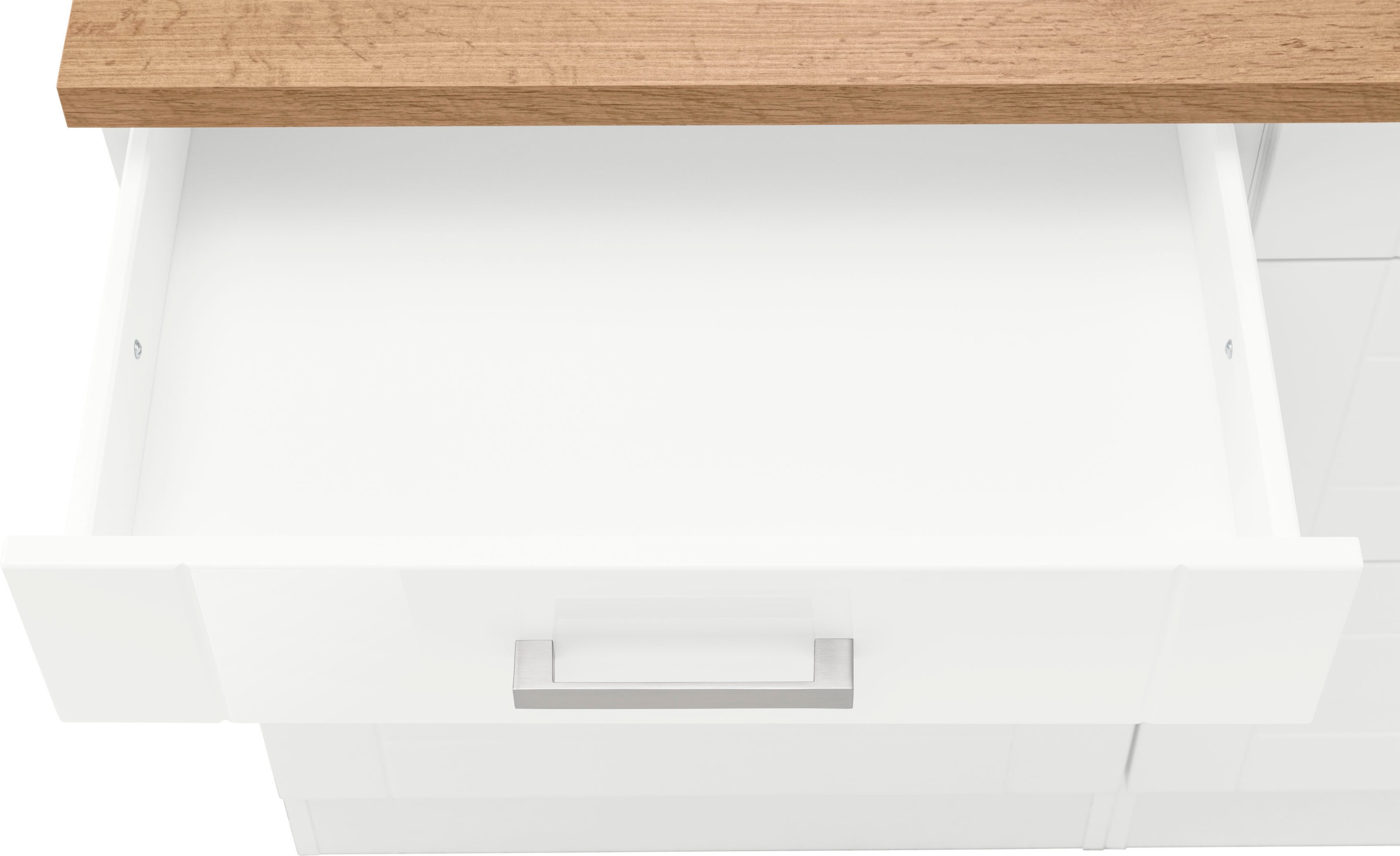 KOCHSTATION Küchenzeile »KS-Tinnum«, mit E-Geräten, Breite 360 cm