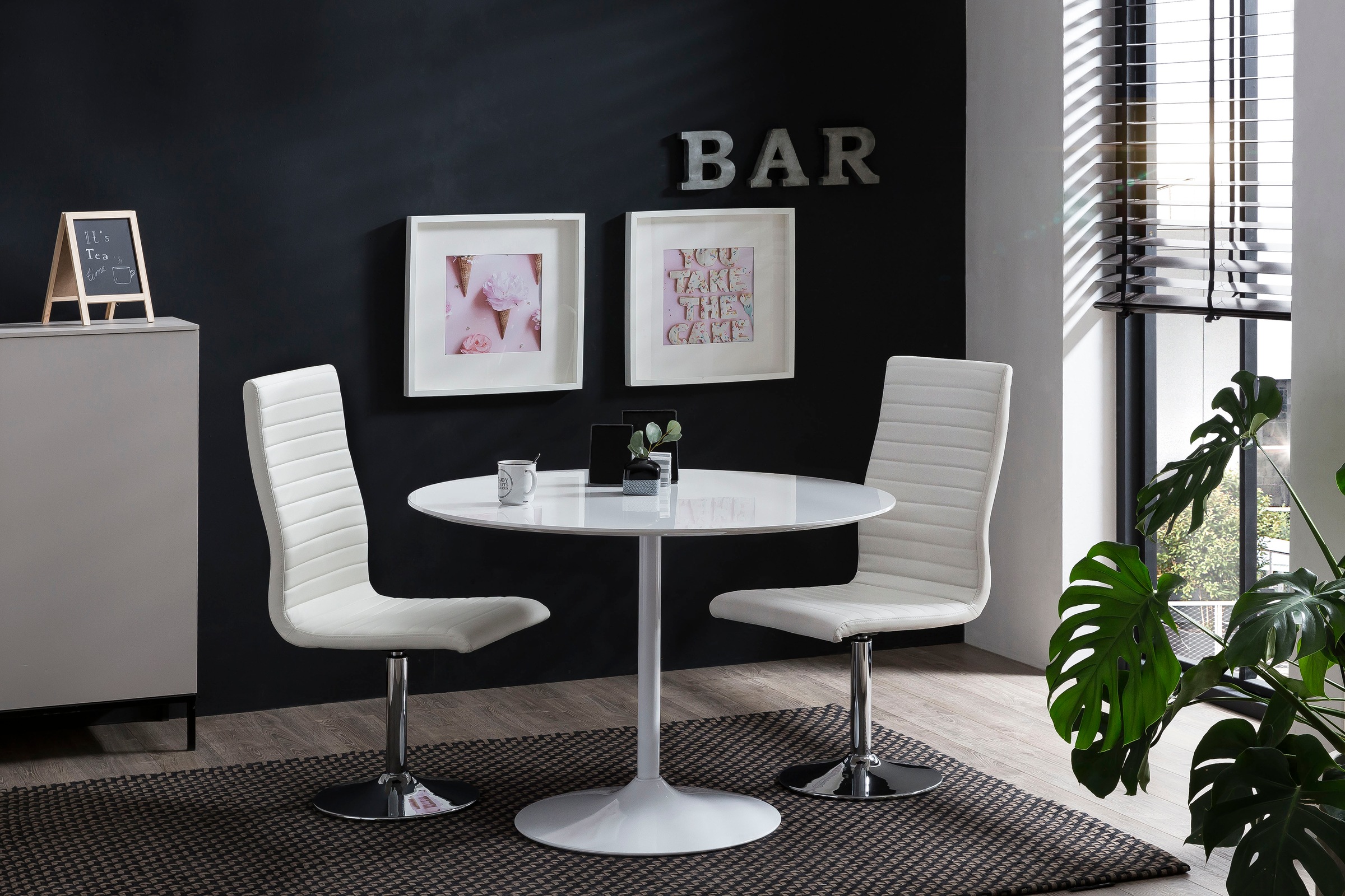 SalesFever Bistrotisch "Runder Tisch im charmanten Stil" Exklusives Design günstig online kaufen