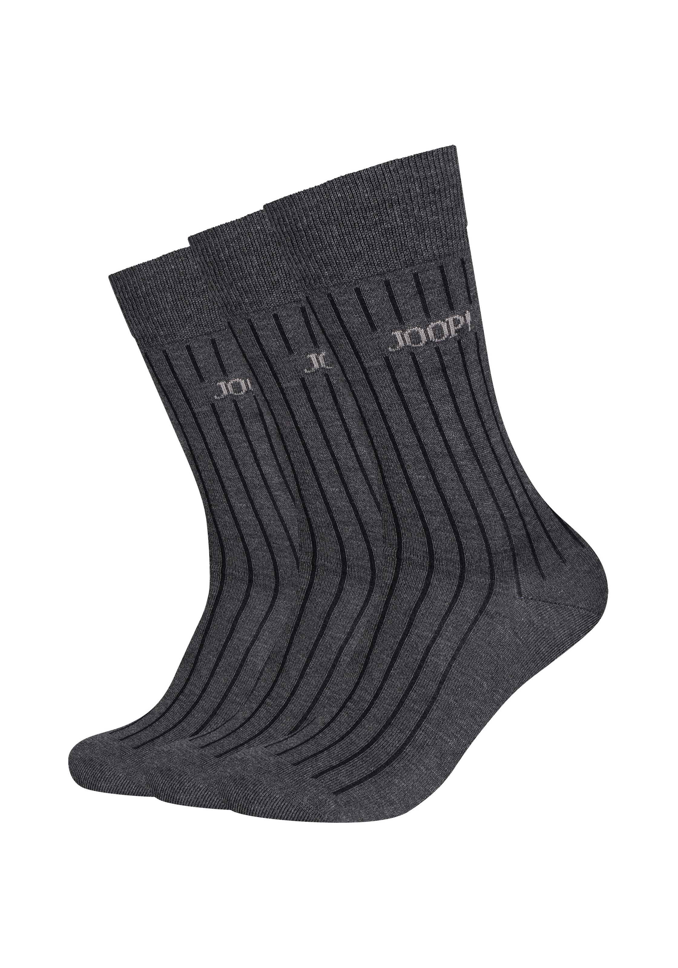 JOOP Kniestrümpfe "premium essentials", (2er Pack), mit elastischem Bund günstig online kaufen