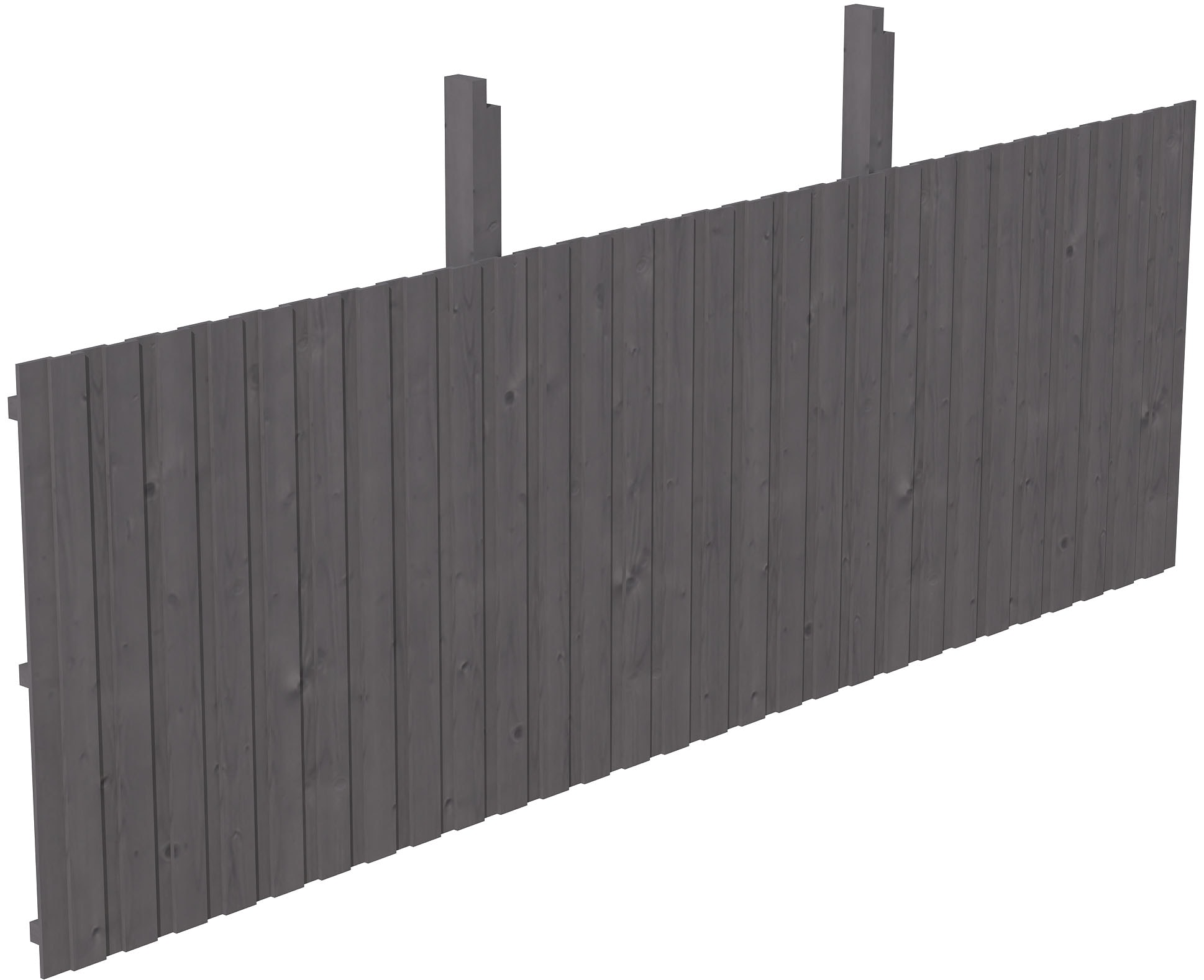 Skan Holz Rückwand Deckelschalung 550 x 180 cm Fichte Schiefergrau günstig online kaufen