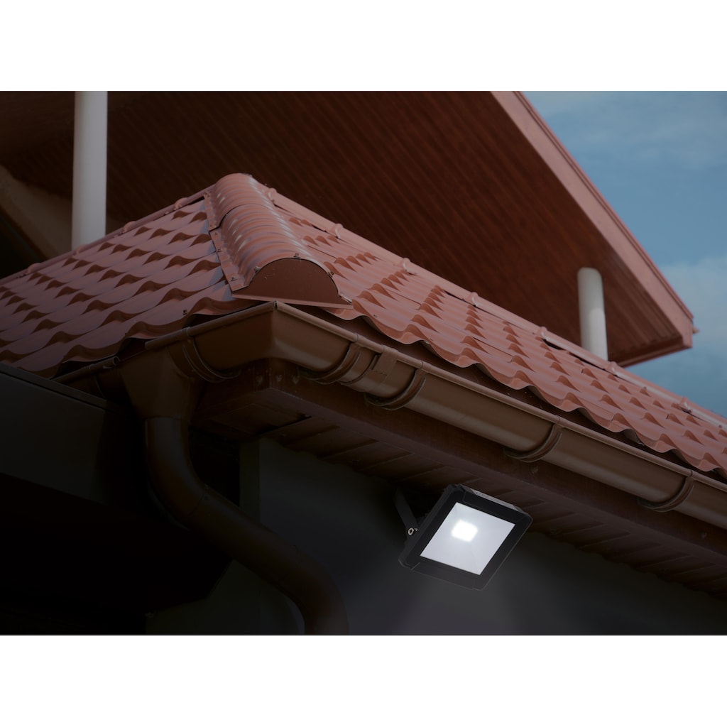 Wohnen Lampen & Leuchten näve LED Außen-Wandleuchte »STRAHLER«, LED-Board, Kaltweiß 
