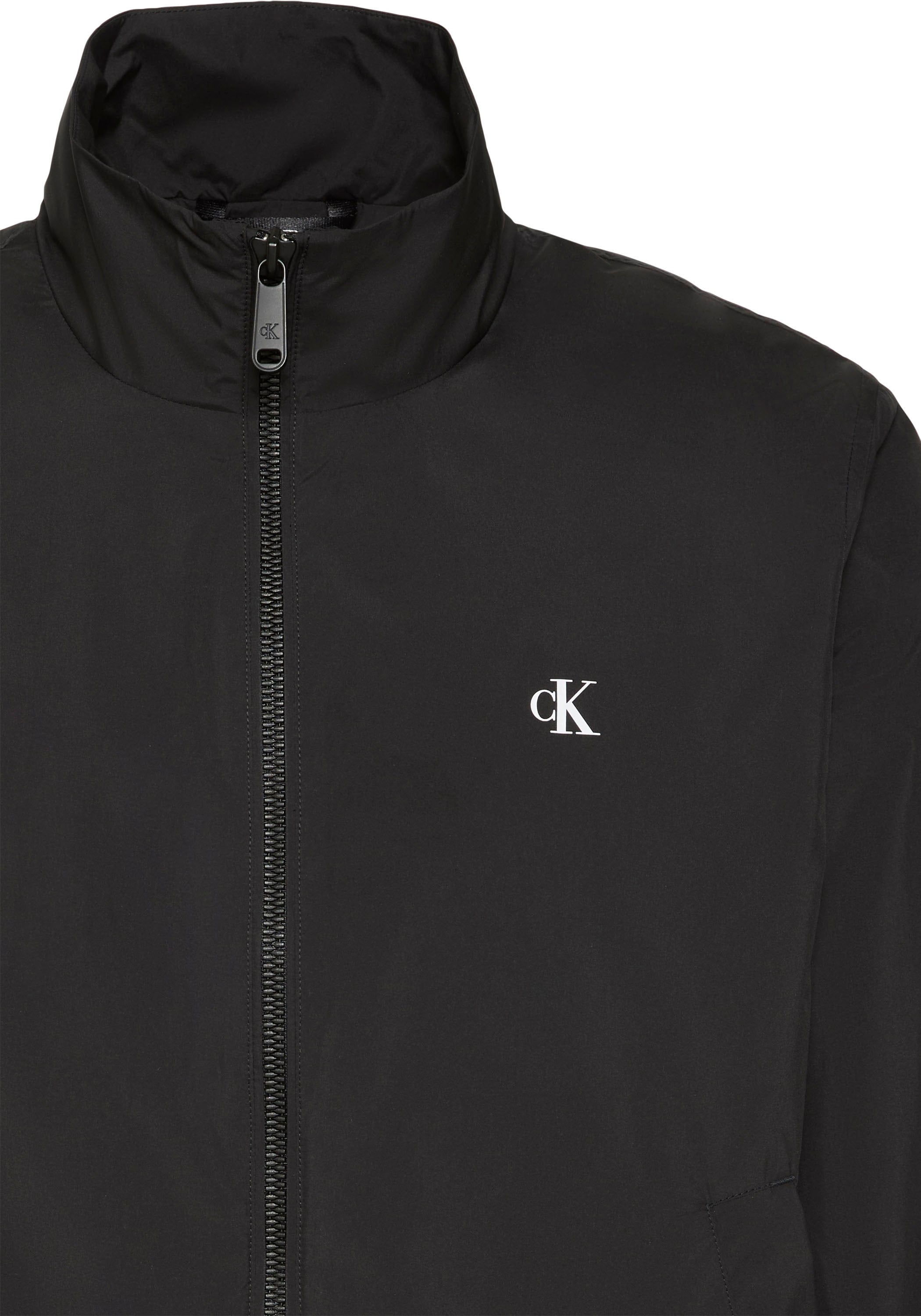 Calvin Klein Jeans Windbreaker »UNFILLED NYLON« ohne Kapuze Regular fit mit Stehkragen