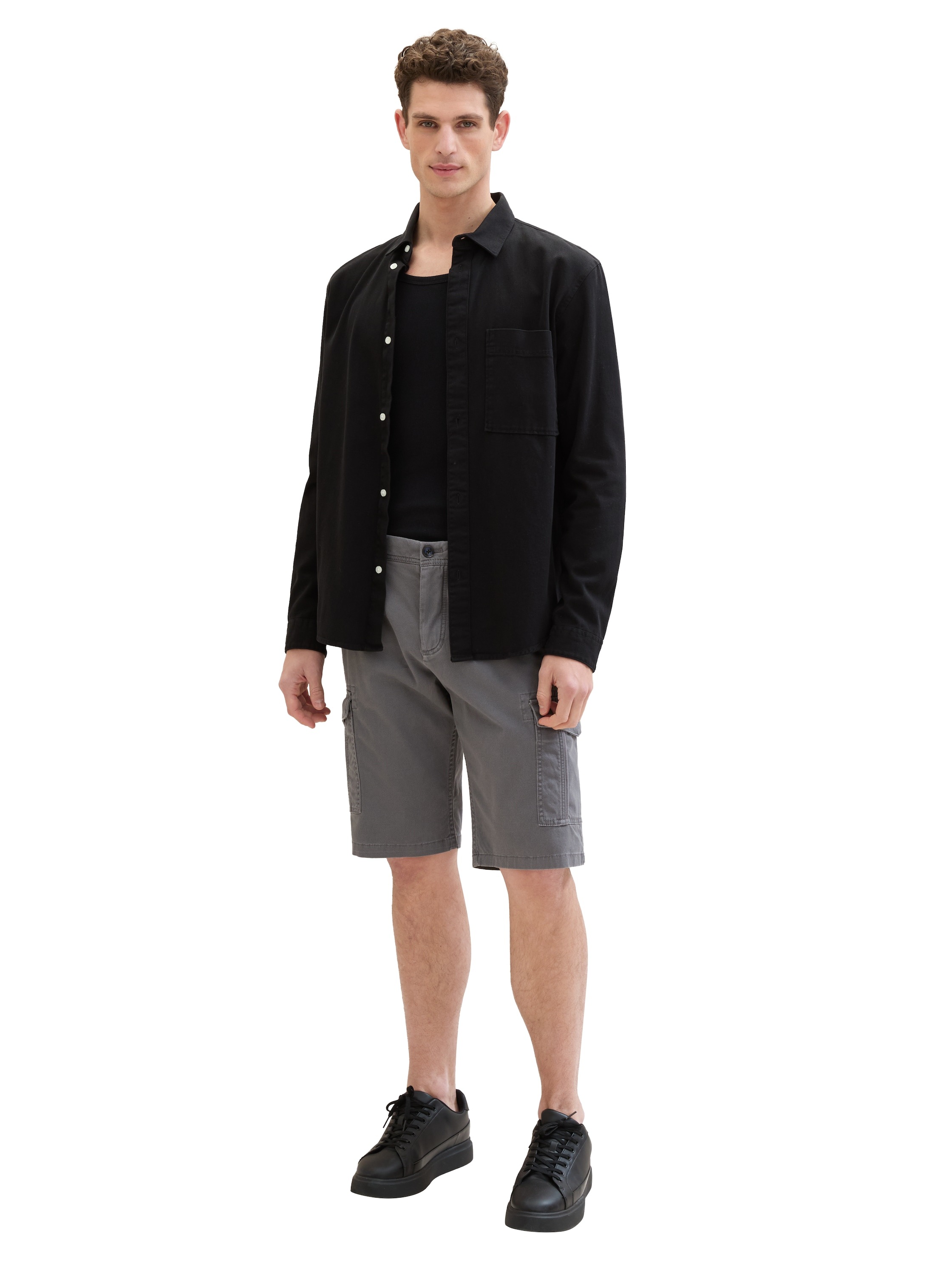 TOM TAILOR Bermudas, mit aufgesetzten Taschen