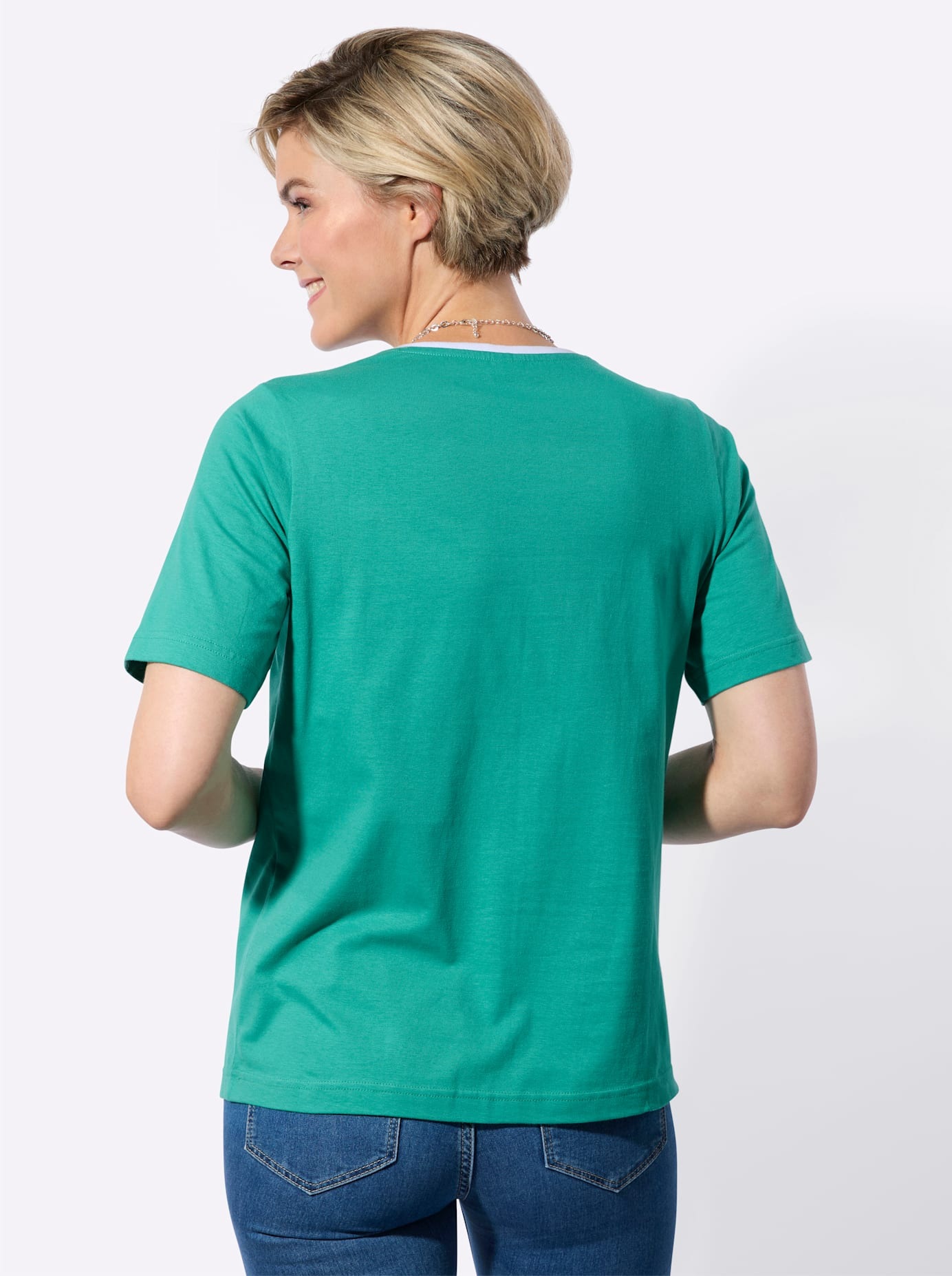 Classic Basics Kurzarmshirt "Halbarmshirt" 1 tlg. günstig online kaufen