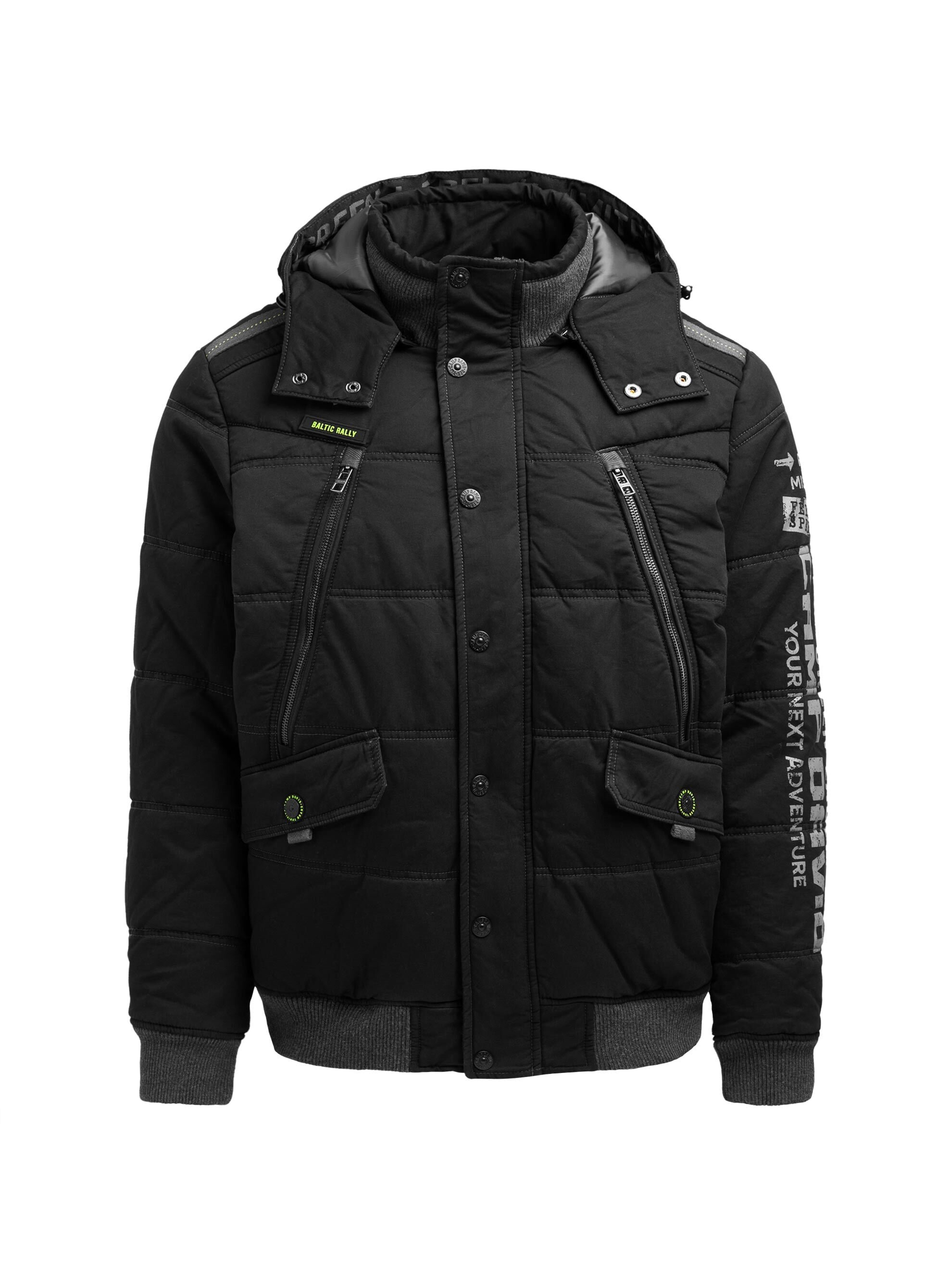 CAMP DAVID Winterjacke mit Kapuze mit Brusttaschen