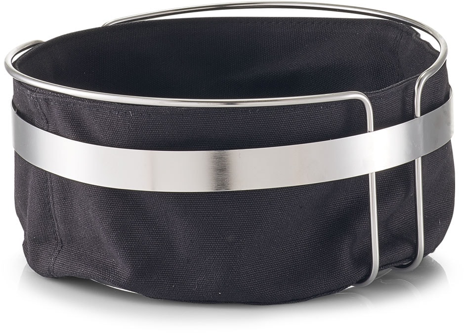 Zeller Present Brotkorb mit Stofftasche
