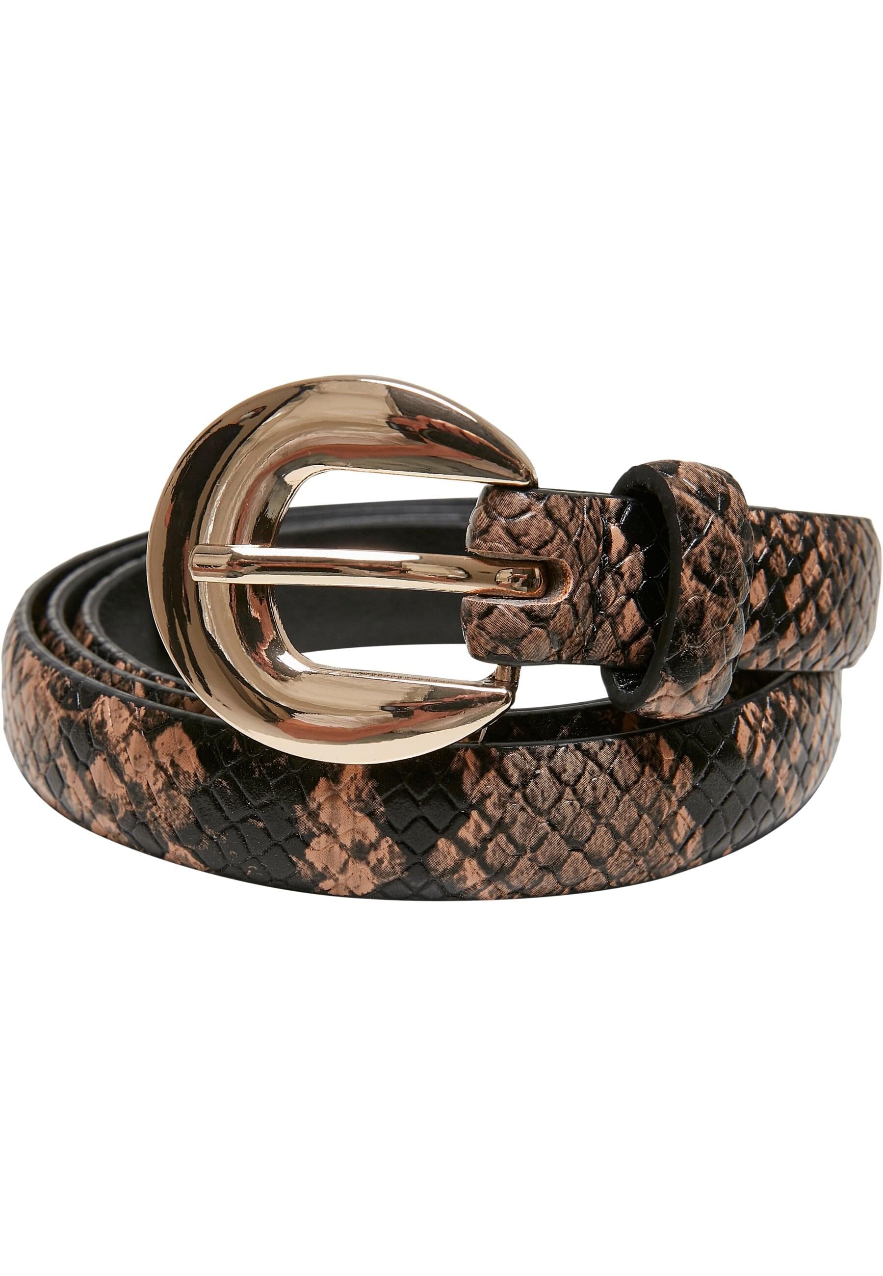 URBAN CLASSICS Hüftgürtel »Urban Classics Damen Snake Synthetic Leather Ladies Belt«