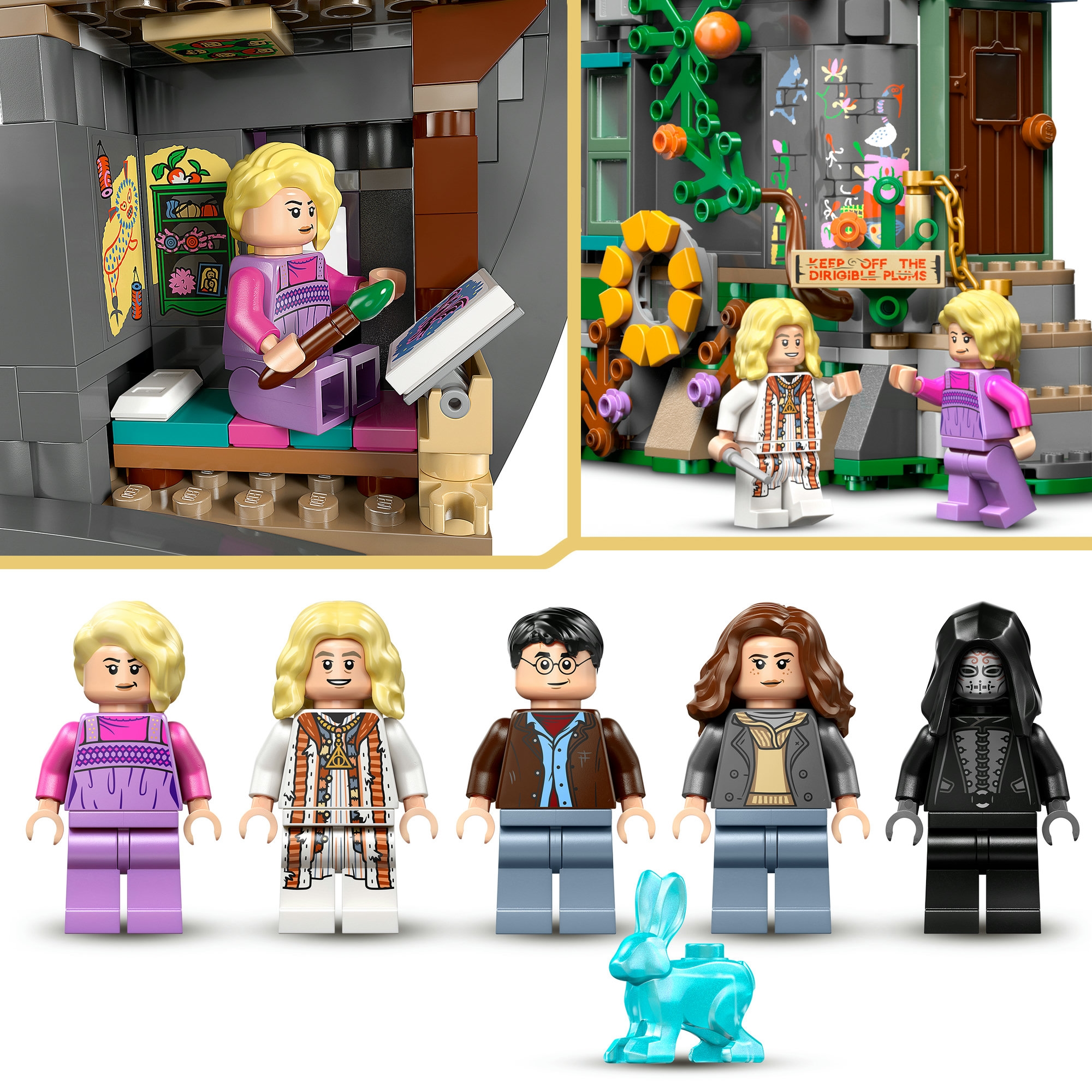 LEGO® Konstruktionsspielsteine »Luna Lovegoods Haus (76467), LEGO Harry Potter™«