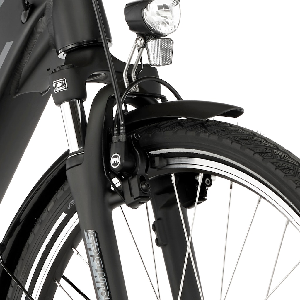 FISCHER Fahrrad E-Bike »CITA 4.1i«, 7 Gang, Shimano, Nexus, Mittelmotor 250 W, (mit Rahmenschloss)