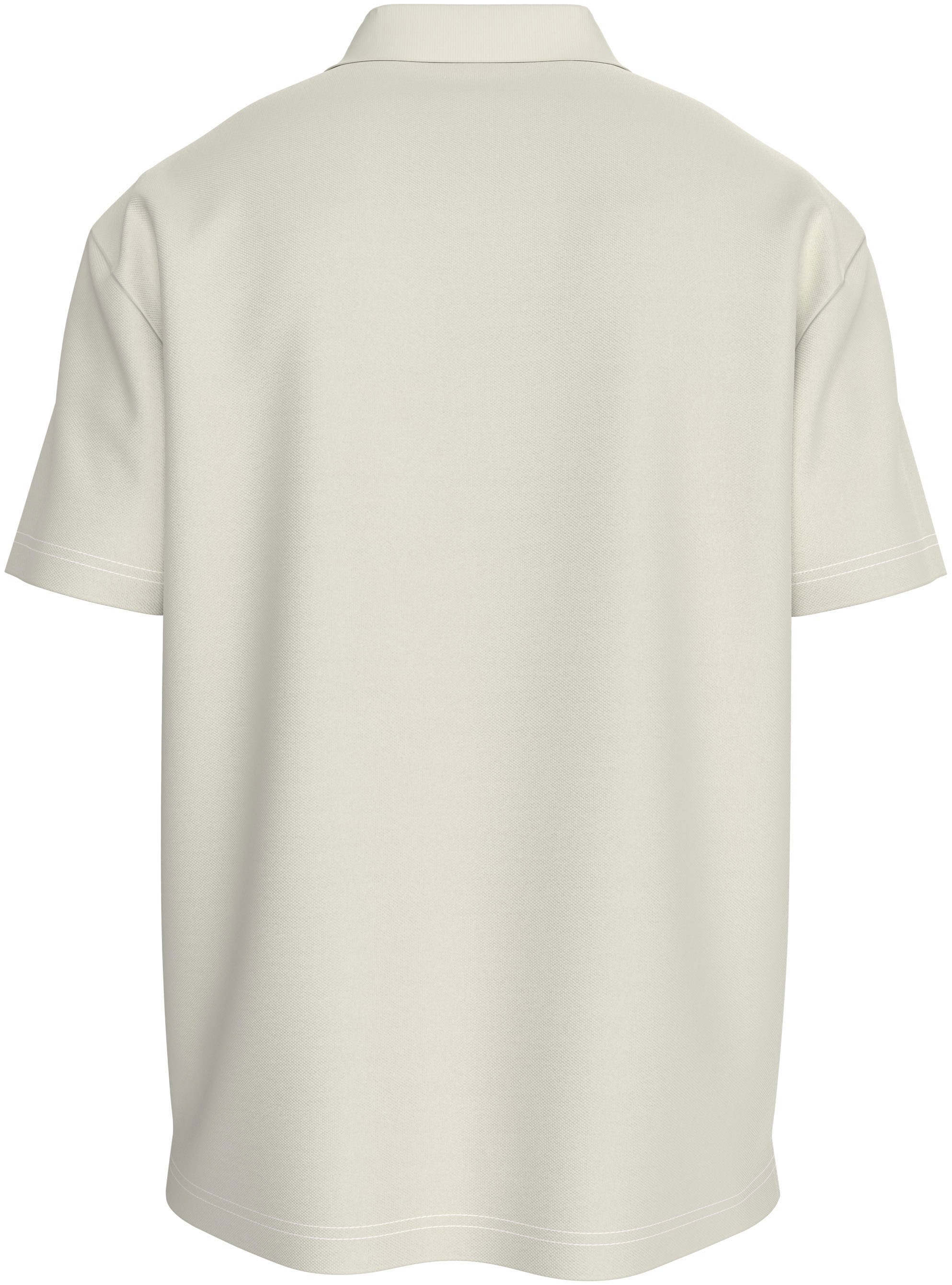 Calvin Klein Jeans Poloshirt »WOVEN LABEL POLO«, Logodruck