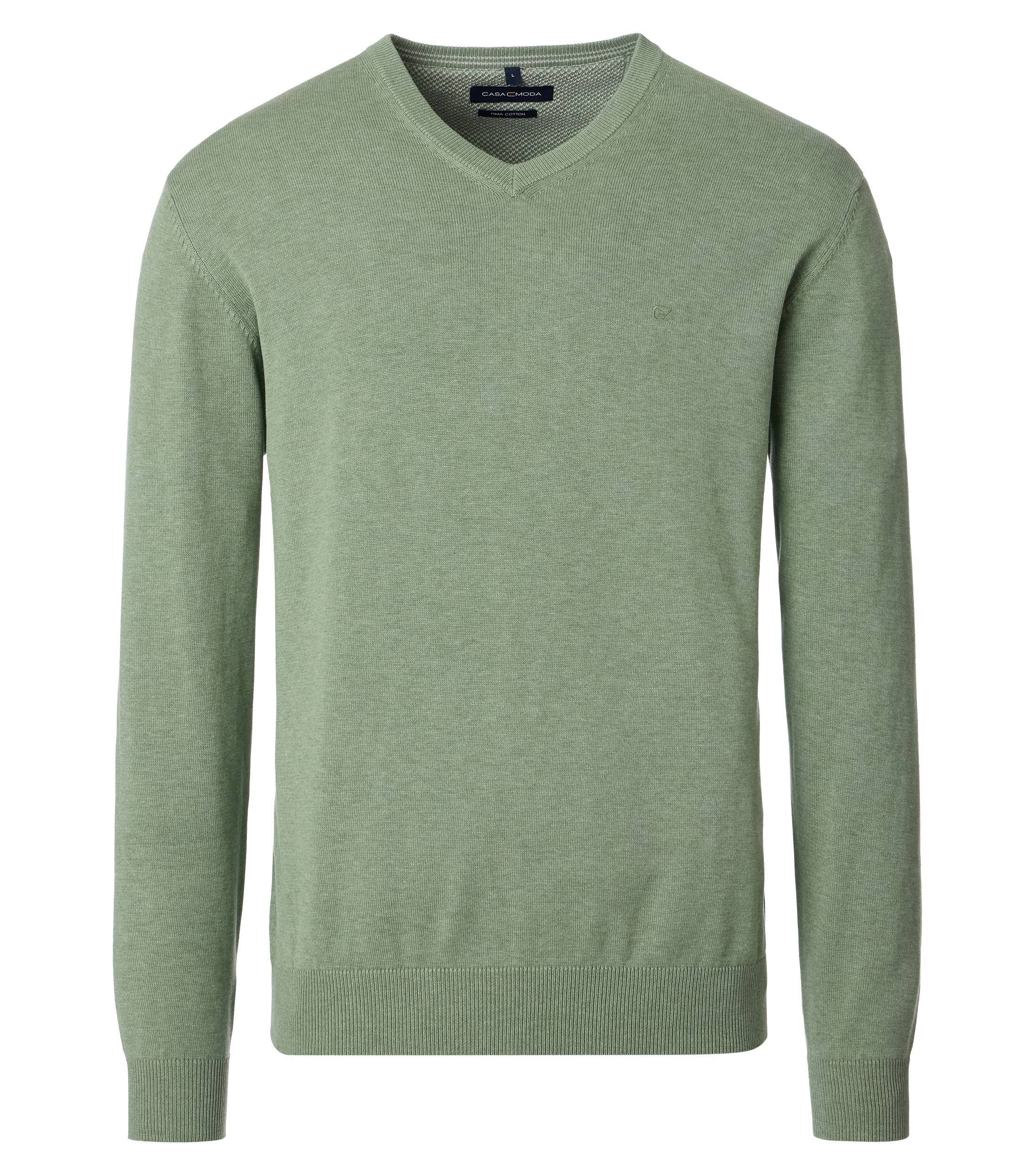 CASAMODA Strickpullover "CASAMODA Pullover uni" günstig online kaufen