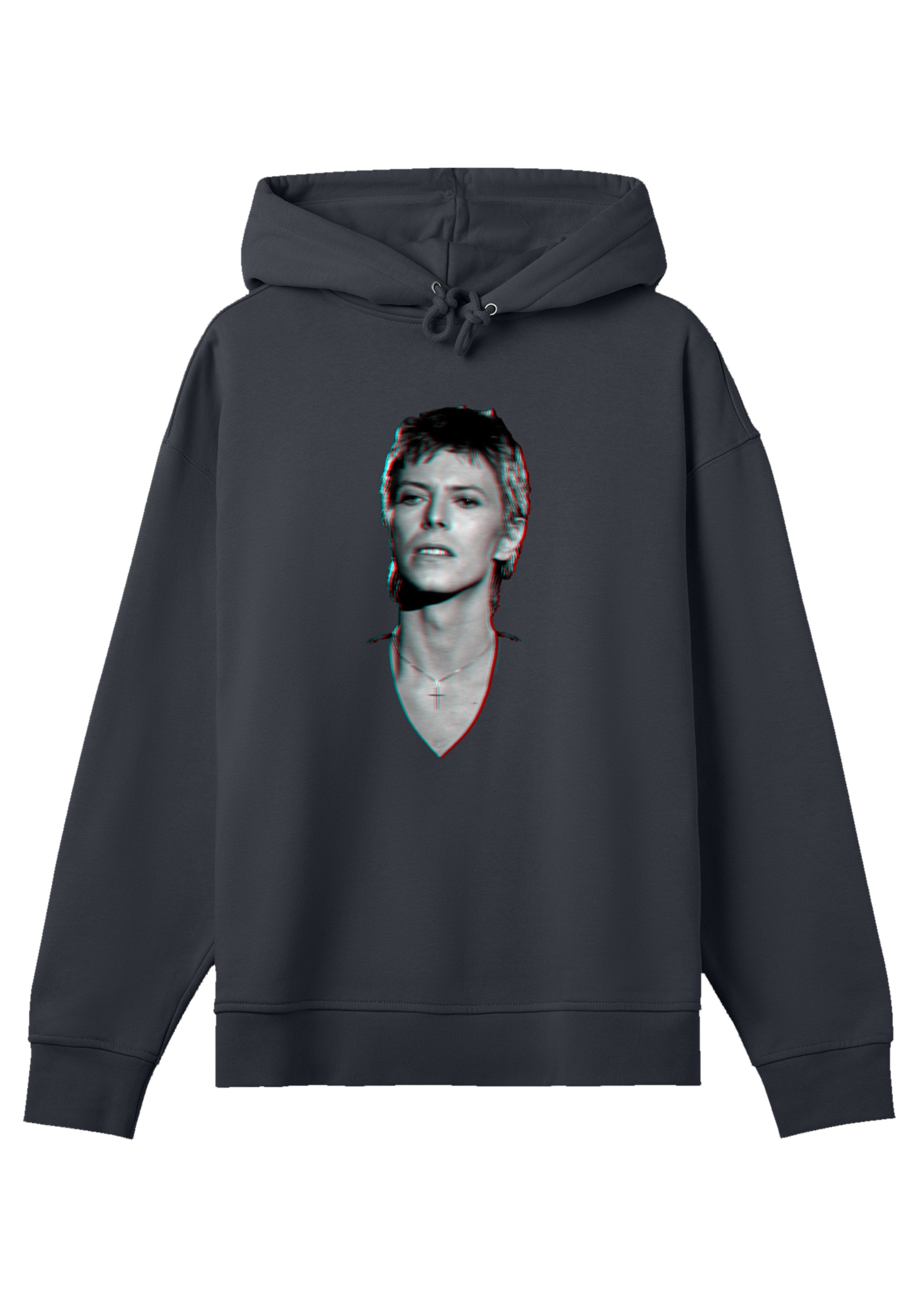 F4NT4STIC Kapuzenpullover »TV Times Pop Star David Bowie Portrait 1977« Premium Qualität