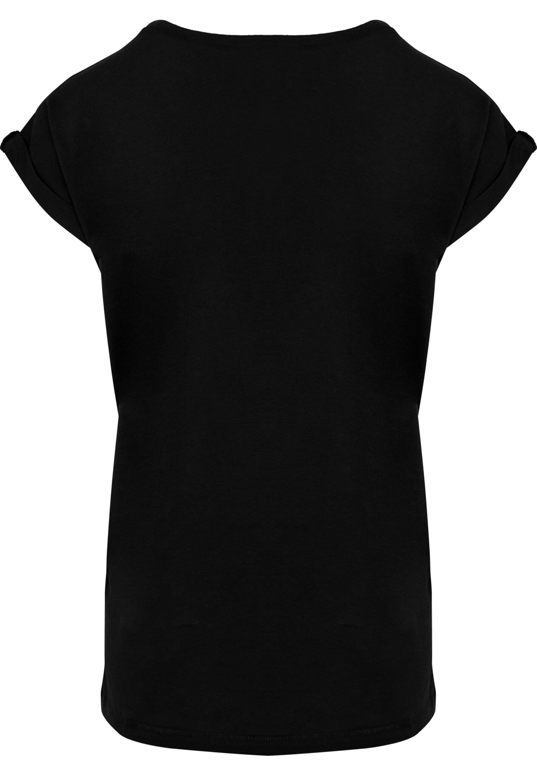 Merchcode T-Shirt "Merchcode Ladies Ashnikko - Apple Picture Extended Shoul günstig online kaufen