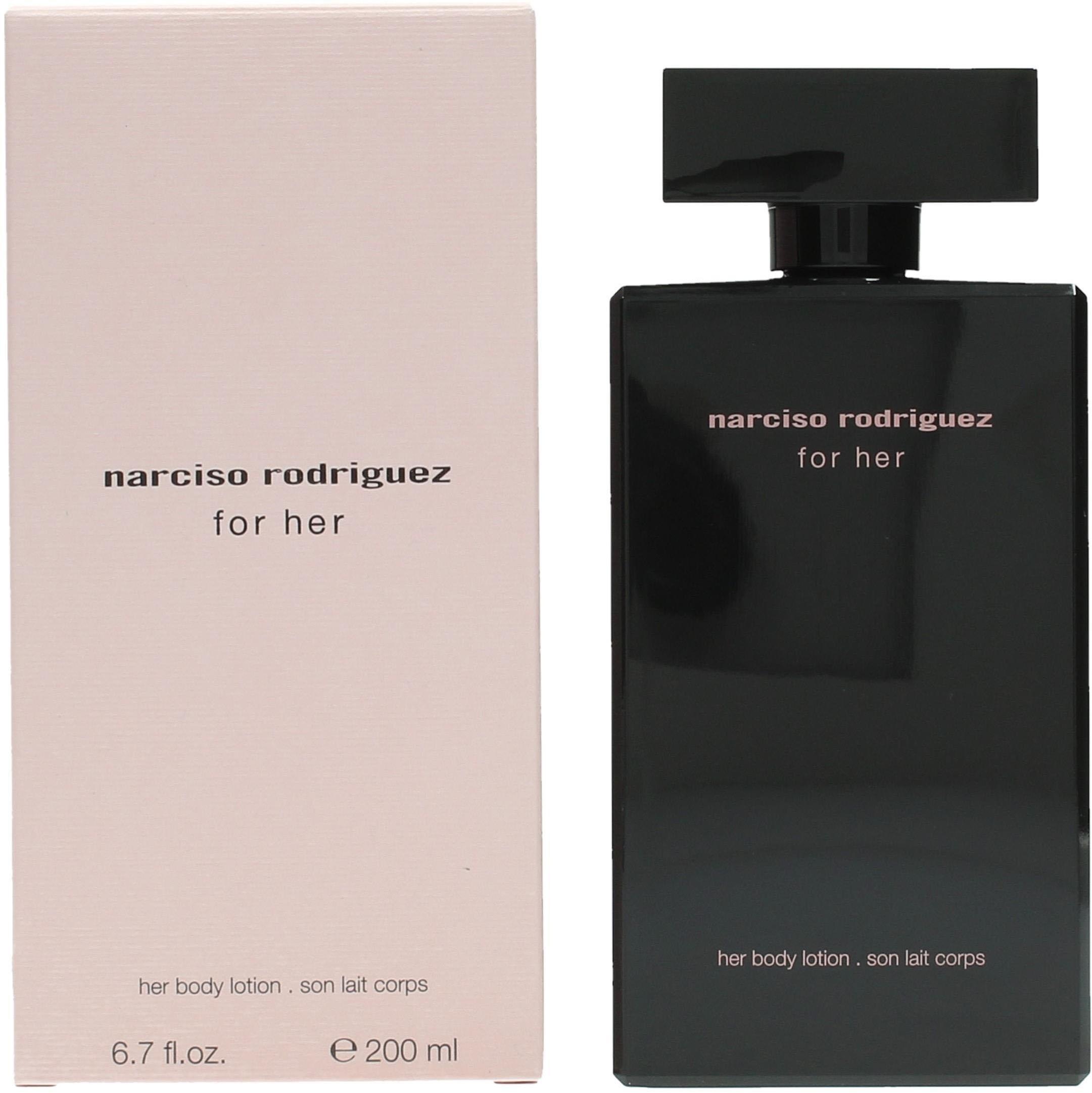 narciso rodriguez Bodylotion »For Her«, Blumiger Damenduft, für alle Hauttypen, feuchtigkeitsspendend.