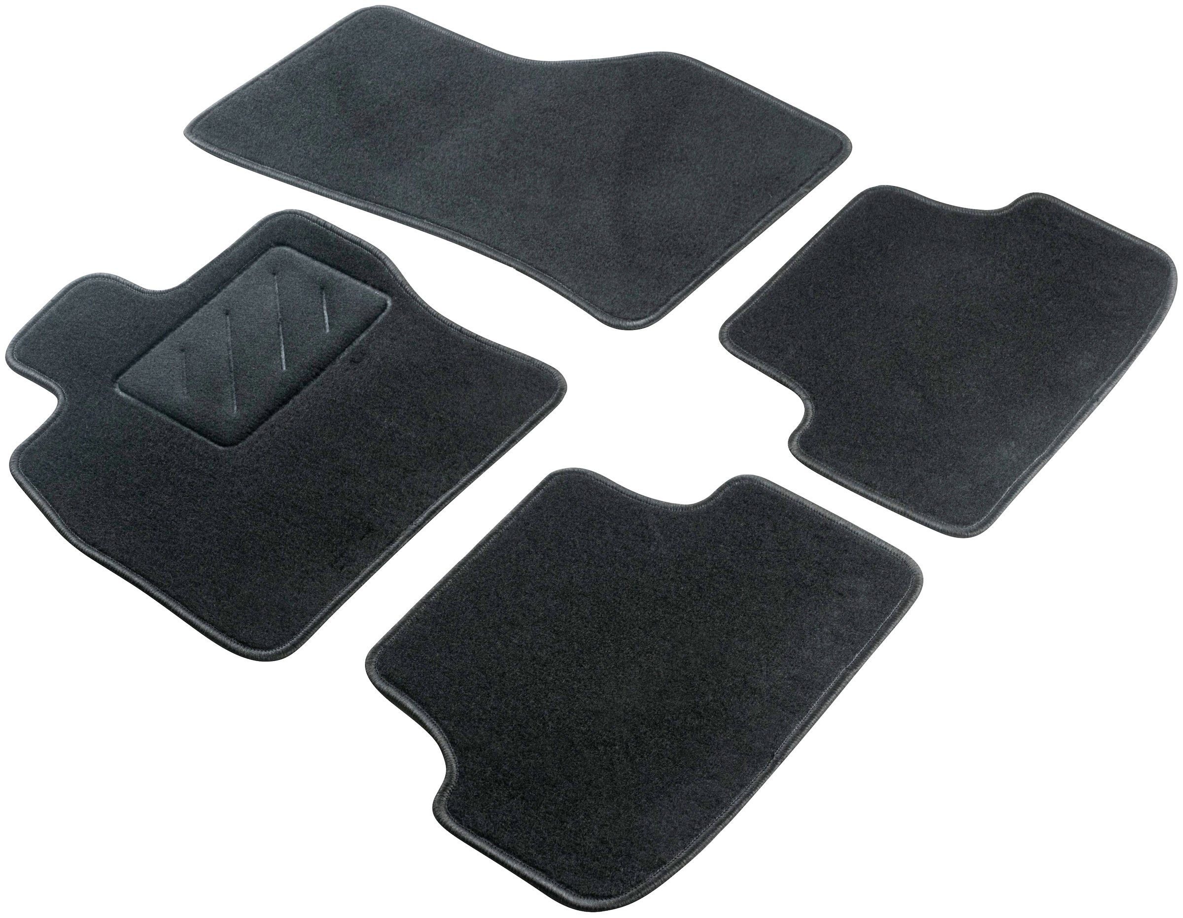 Black Friday WALSER Passform-Fußmatten »Standard«, Chevrolet BAUR Aveo für 03/2011-Heute (4 St.), 