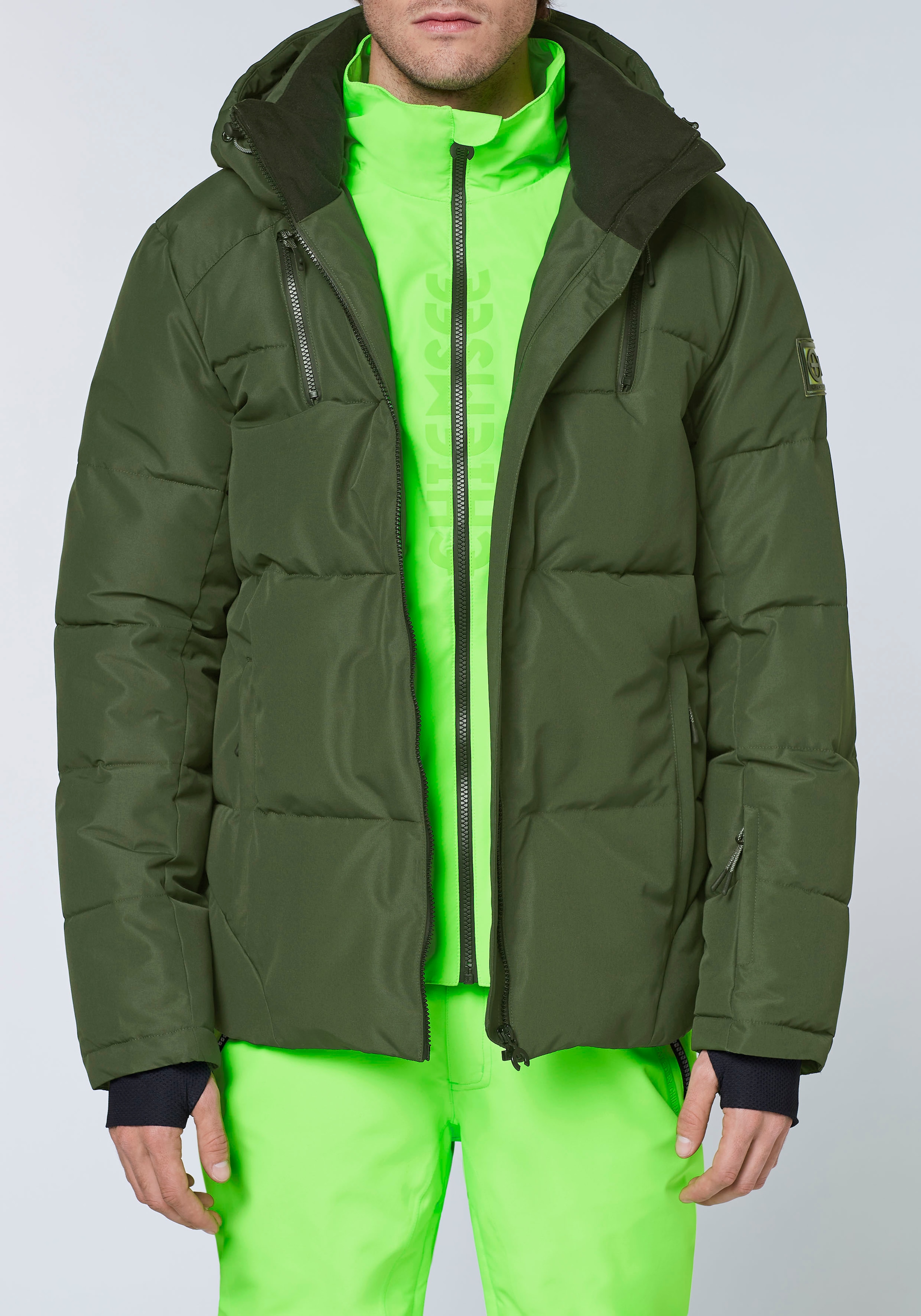 ▷ »KOMBU GREEN« bestellen | BAUR Skijacke Chiemsee