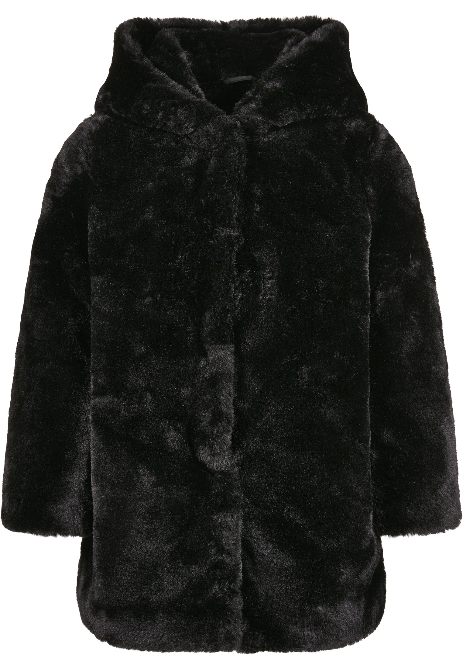 URBAN CLASSICS Winterjacke »Damen Girls Hooded Teddy ...