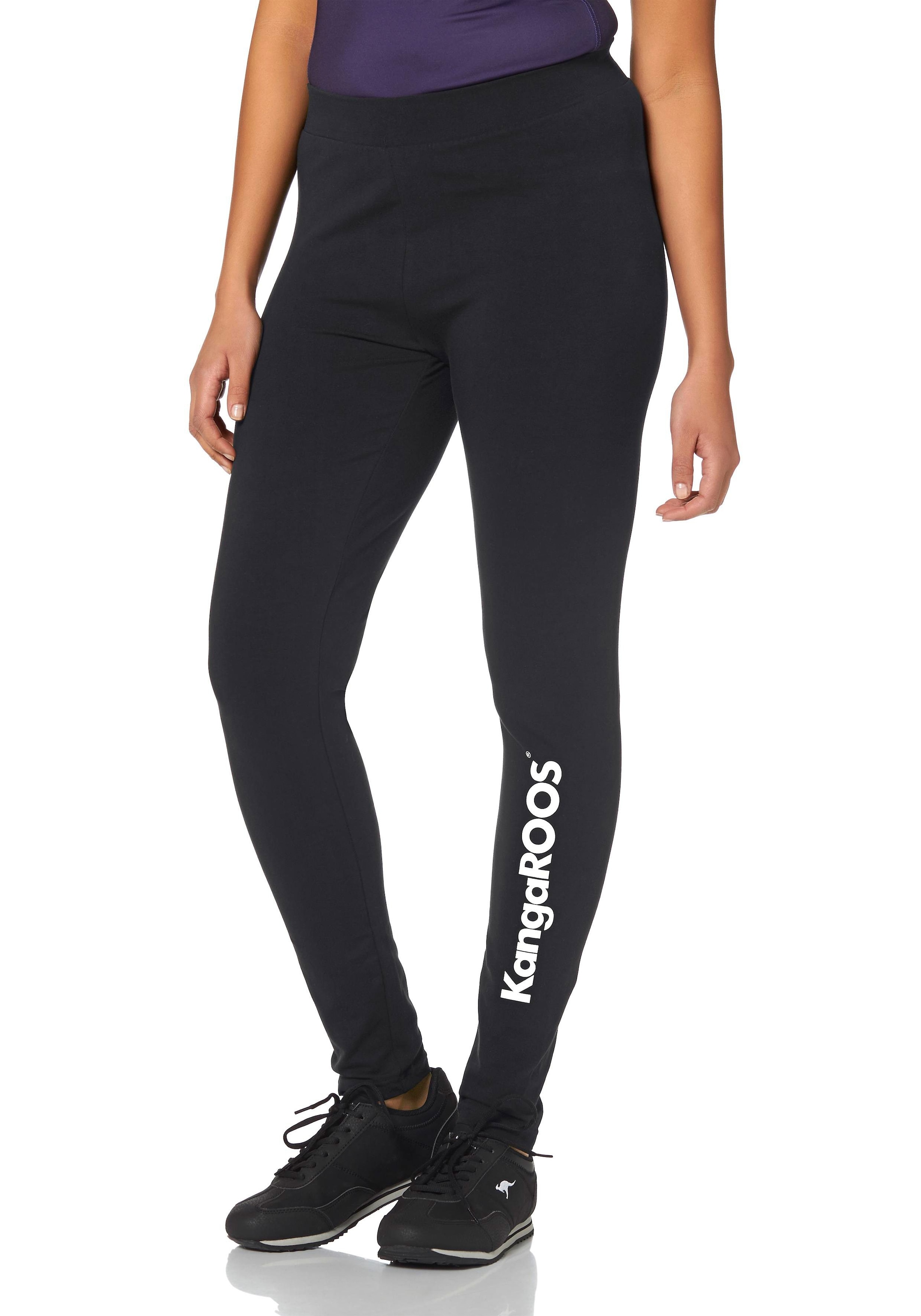 KangaROOS Leggings »Doppelpack«, (Packung, 2 tlg., 2er-Pack), Große Größen  für kaufen | BAUR