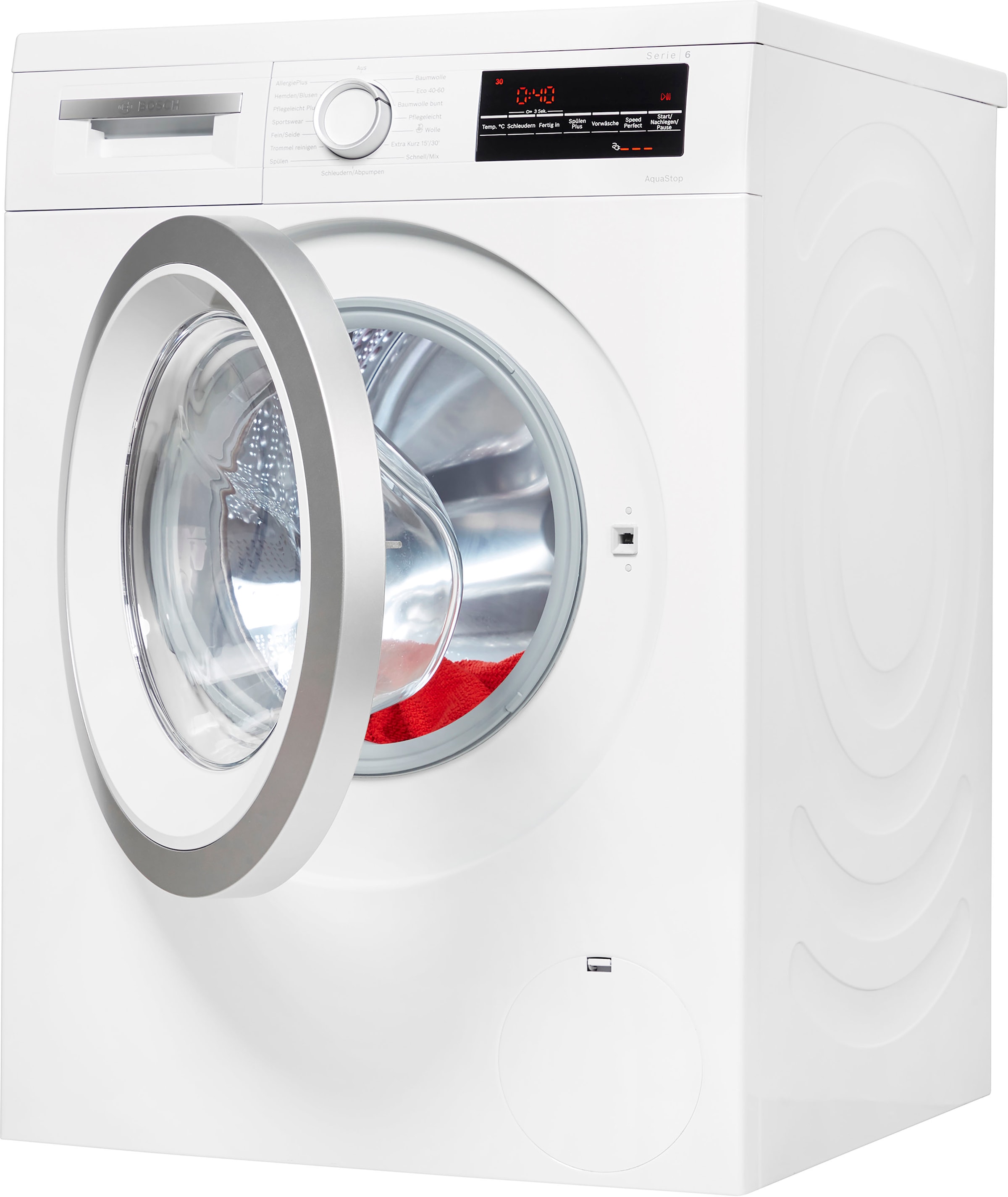 BOSCH Waschmaschine »WUU28T40«, 6, WUU28T40, 8 kg, 1400 U/min,  unterbaufähig per Raten | BAUR