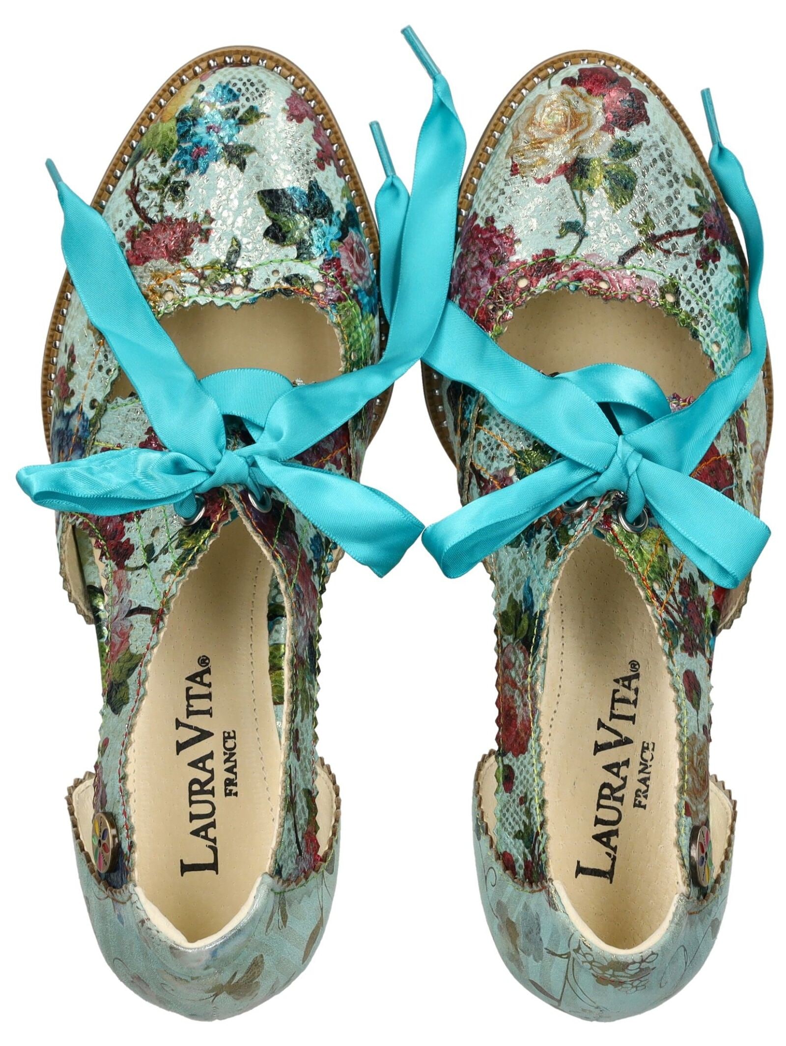 LAURA VITA Pumps »LAURA VITA Pumps Leder/Textil«