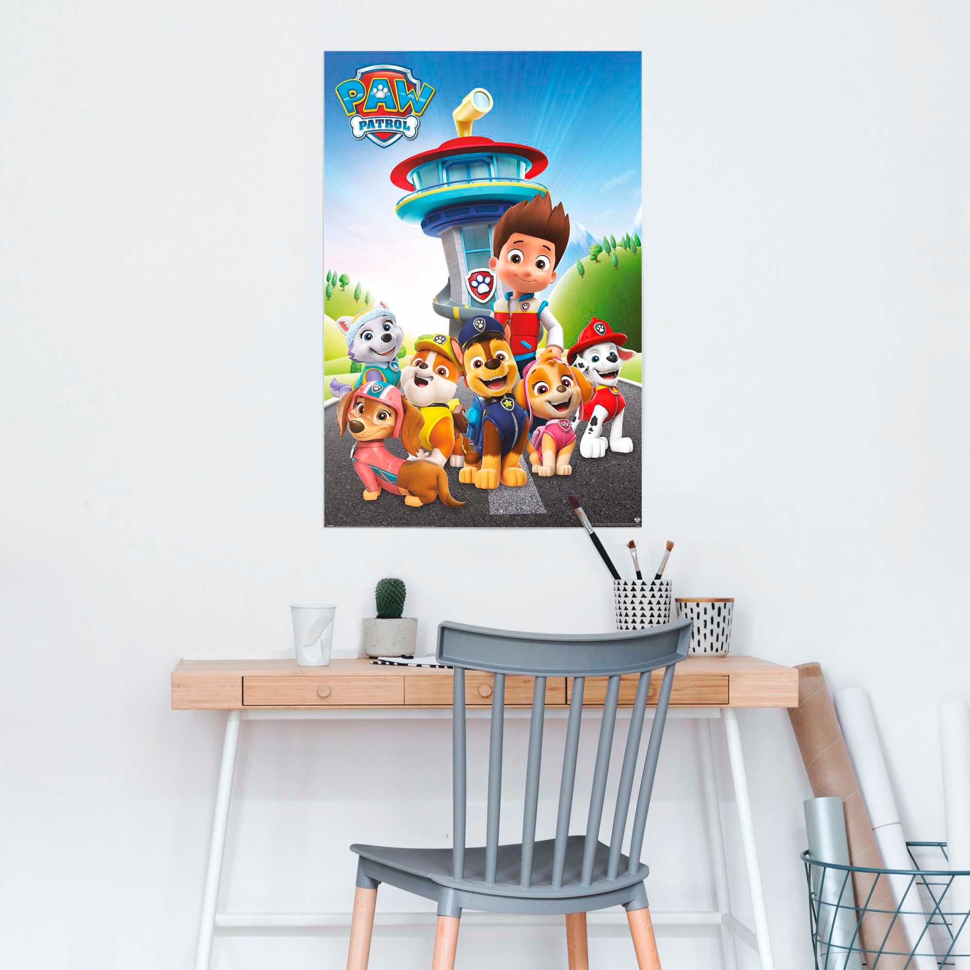 Reinders Poster "Paw Patrol team" 1 Stk. tlg. günstig online kaufen