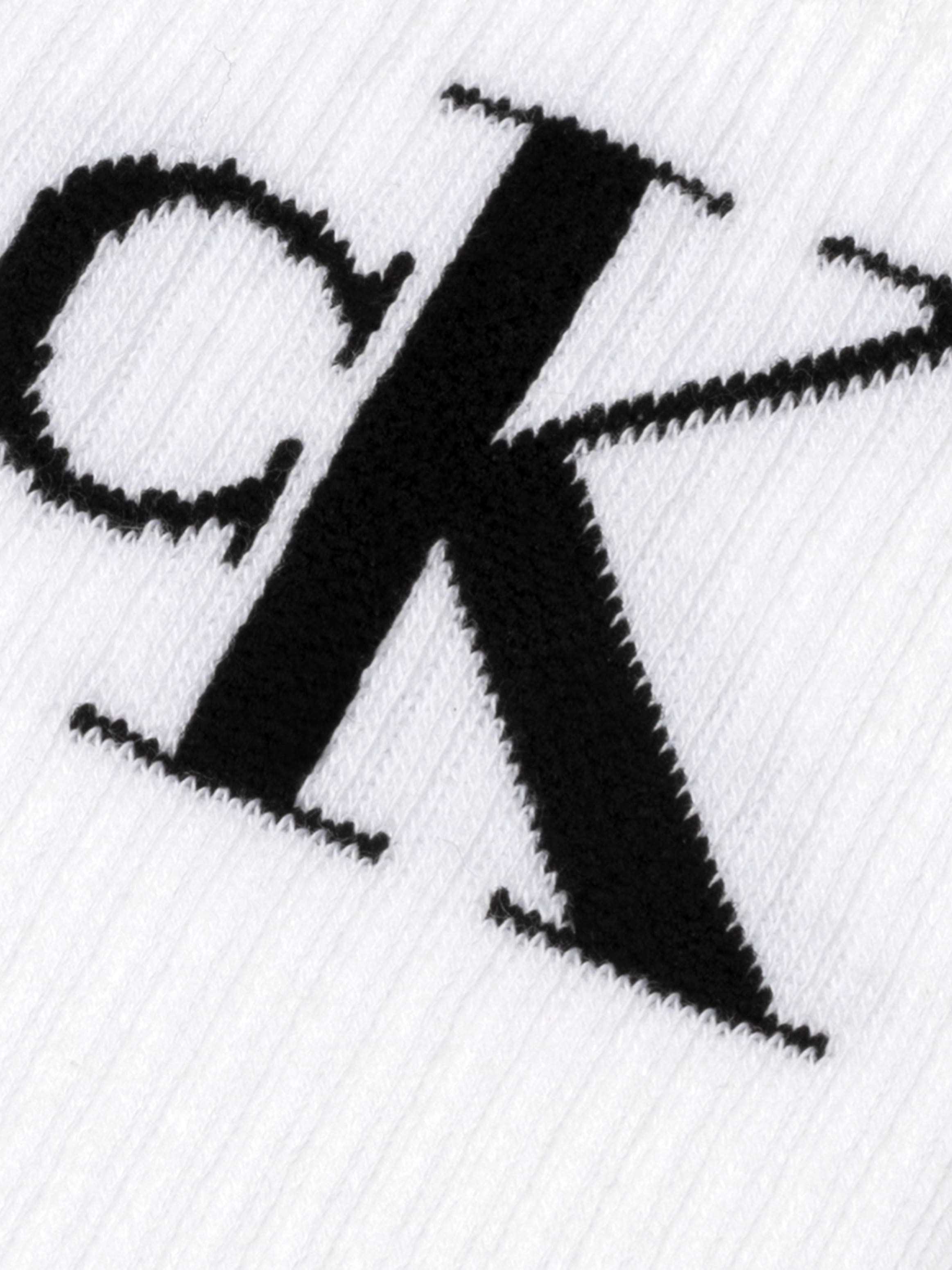 Calvin Klein Jeans Socken »CKJ WOMEN SOCK 2P MONOGRAM«, (2 Paar, 2 Paar), mit Logostickerei