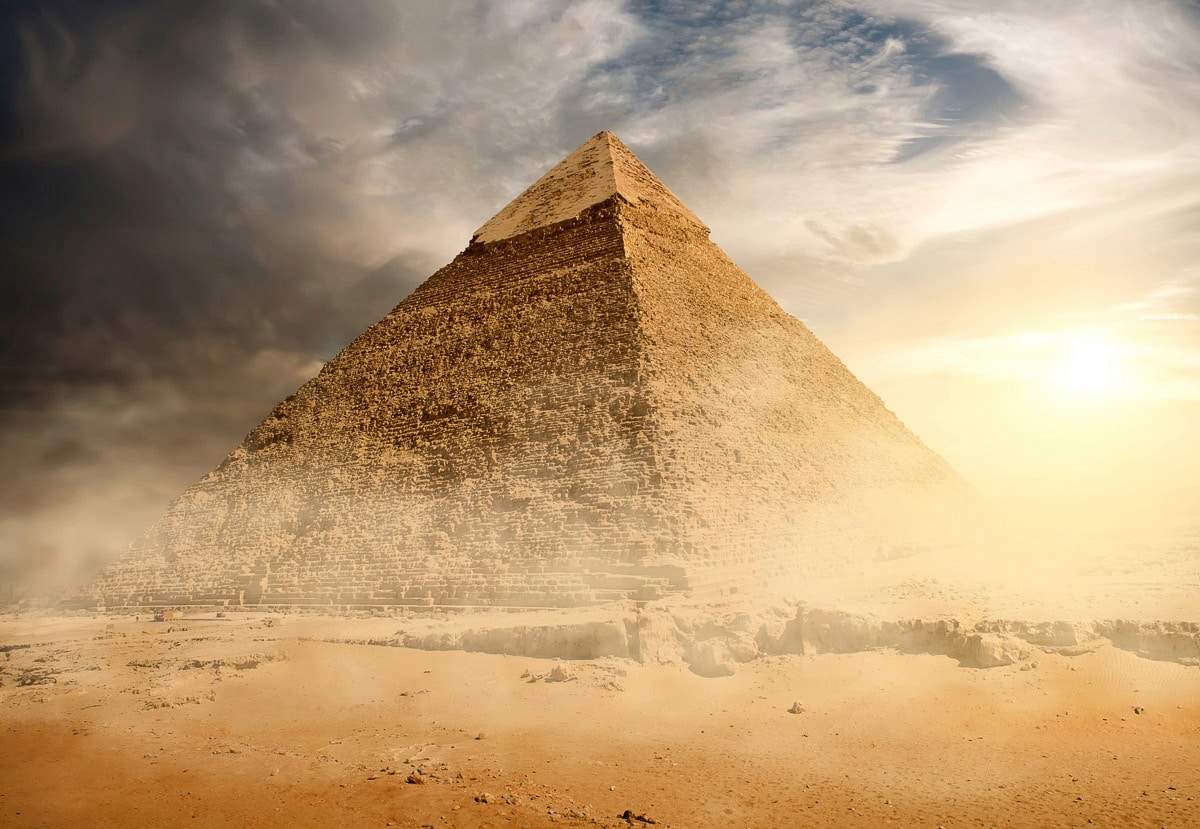 Papermoon Fototapete "Pyramide"