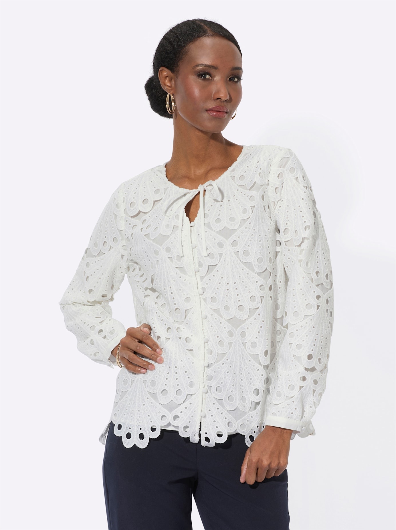 creation L Spitzenbluse günstig online kaufen