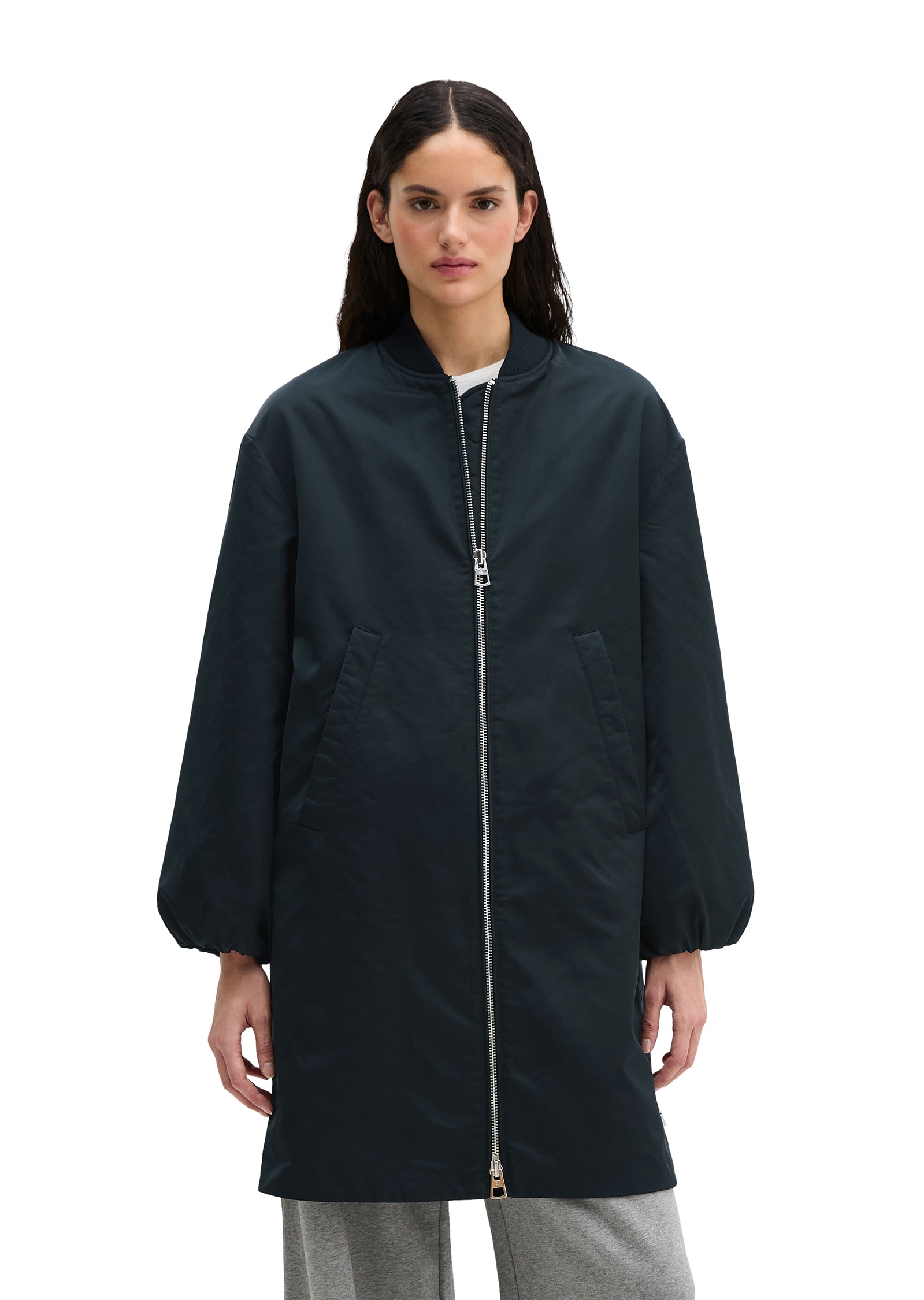 Marc OPolo Kurzmantel "aus recyceltem Polyester-Twill" günstig online kaufen