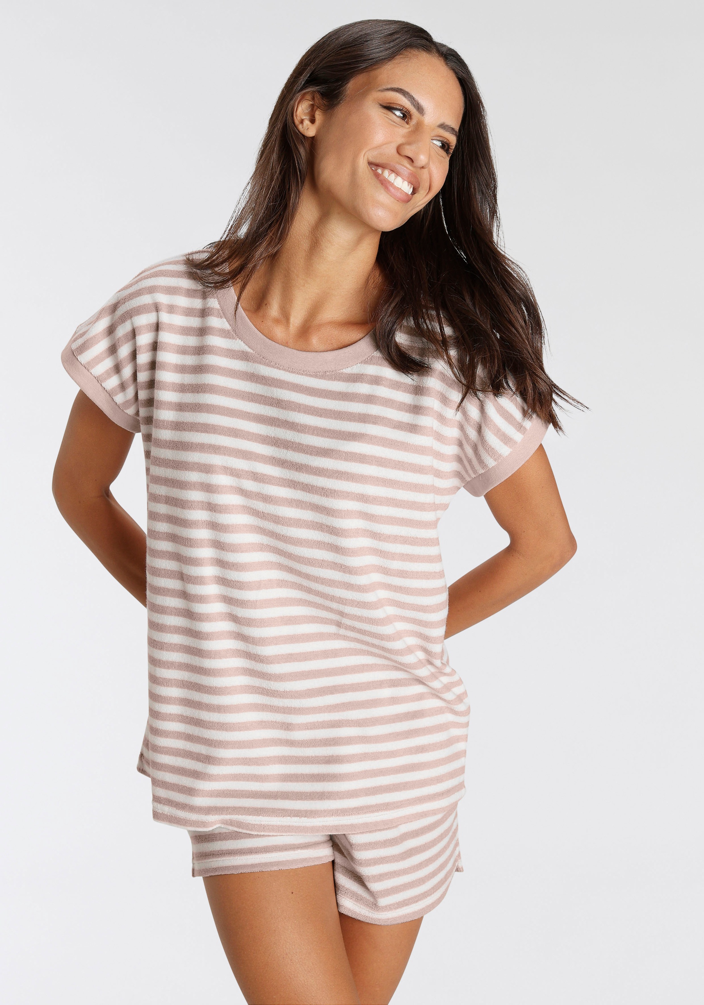 Vivance Dreams Shorty 2 Stk. tlg., aus weichem Frottee günstig online kaufen