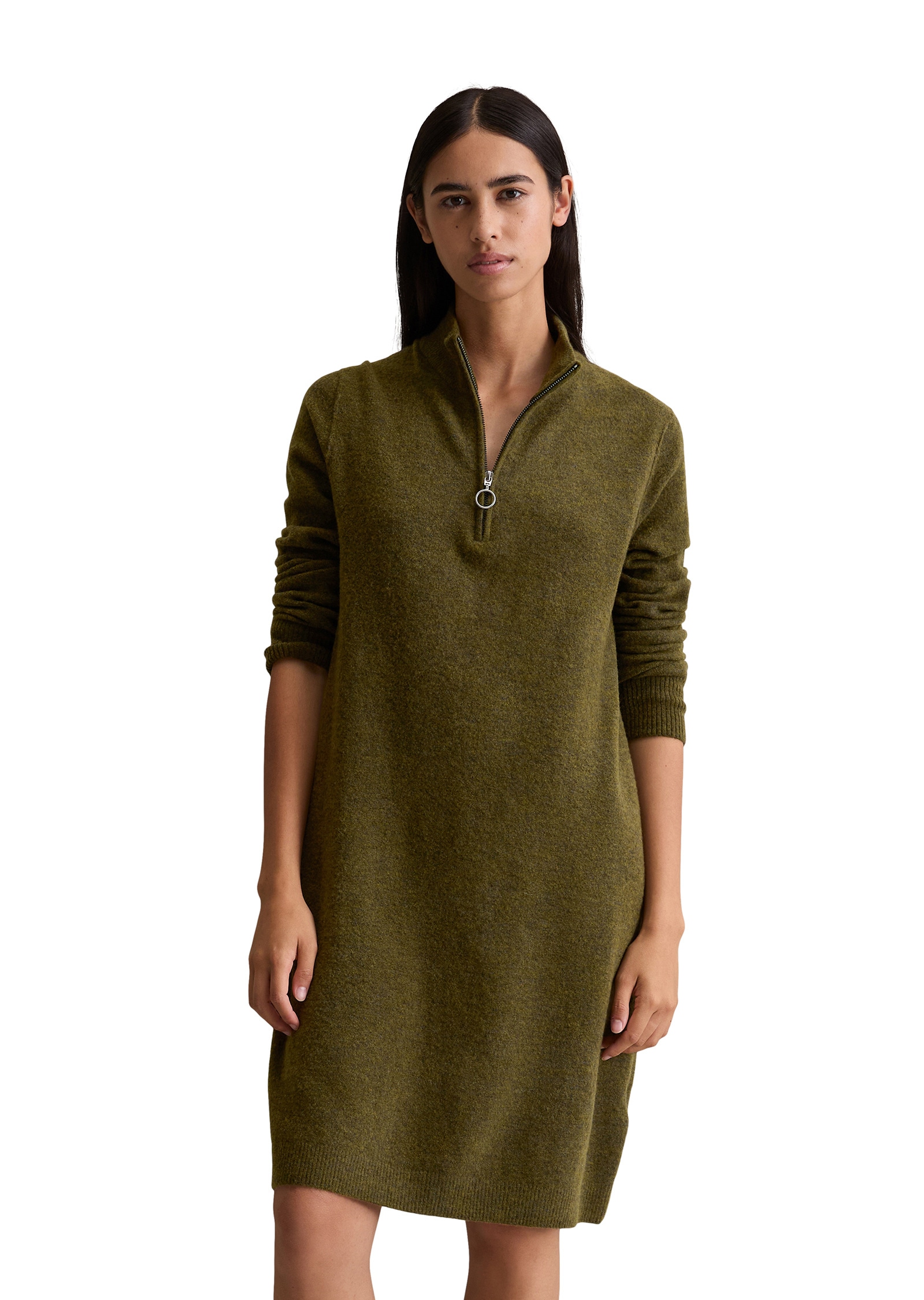 Marc OPolo DENIM Strickkleid "aus softem Schurwolle-Mix" günstig online kaufen