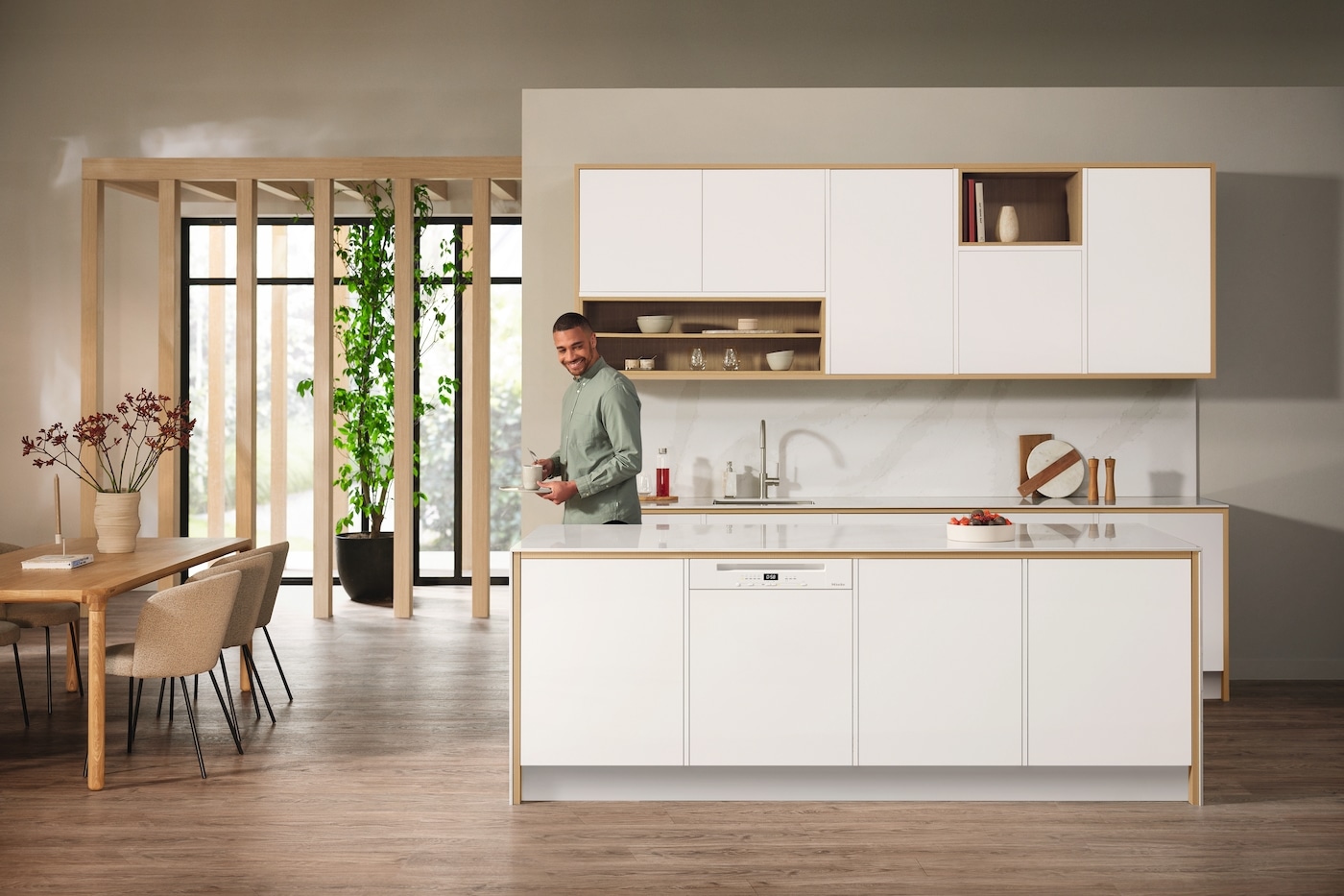 Miele teilintegrierbarer Geschirrspüler »G 5410 SCi Active Plus«, G 5410 SCi Active Plus, 14 Maßgedecke