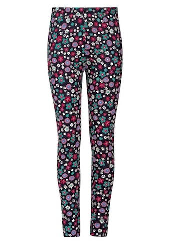 Trigema Leggings » Farbenfrohe Blumen Leggings...