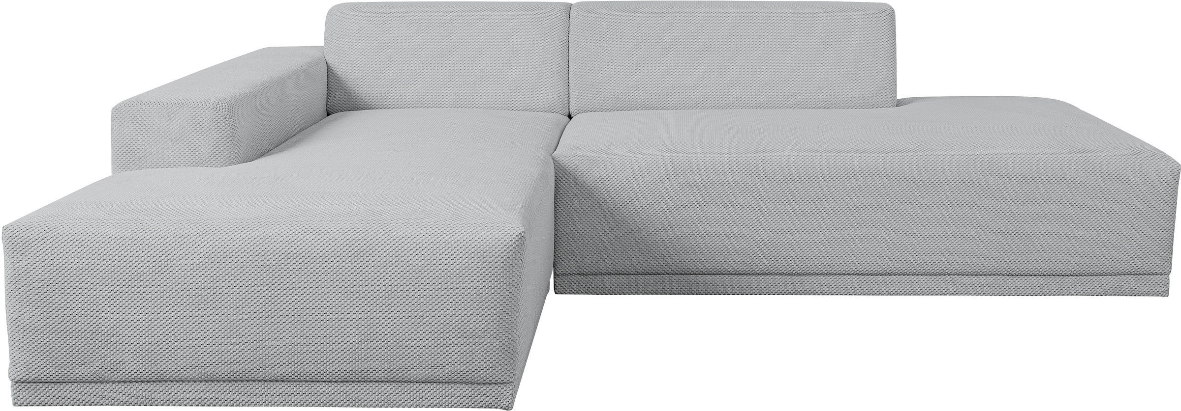 WERK2 Ecksofa "Apollo, hoher Sitzkomfort, aktuelles Design, Breite 264cm, L günstig online kaufen