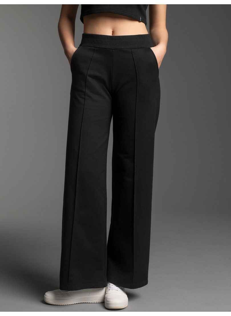 Trigema Jerseyhose »TRIGEMA Jogginghose mit weitem Bein«, (1 tlg.)