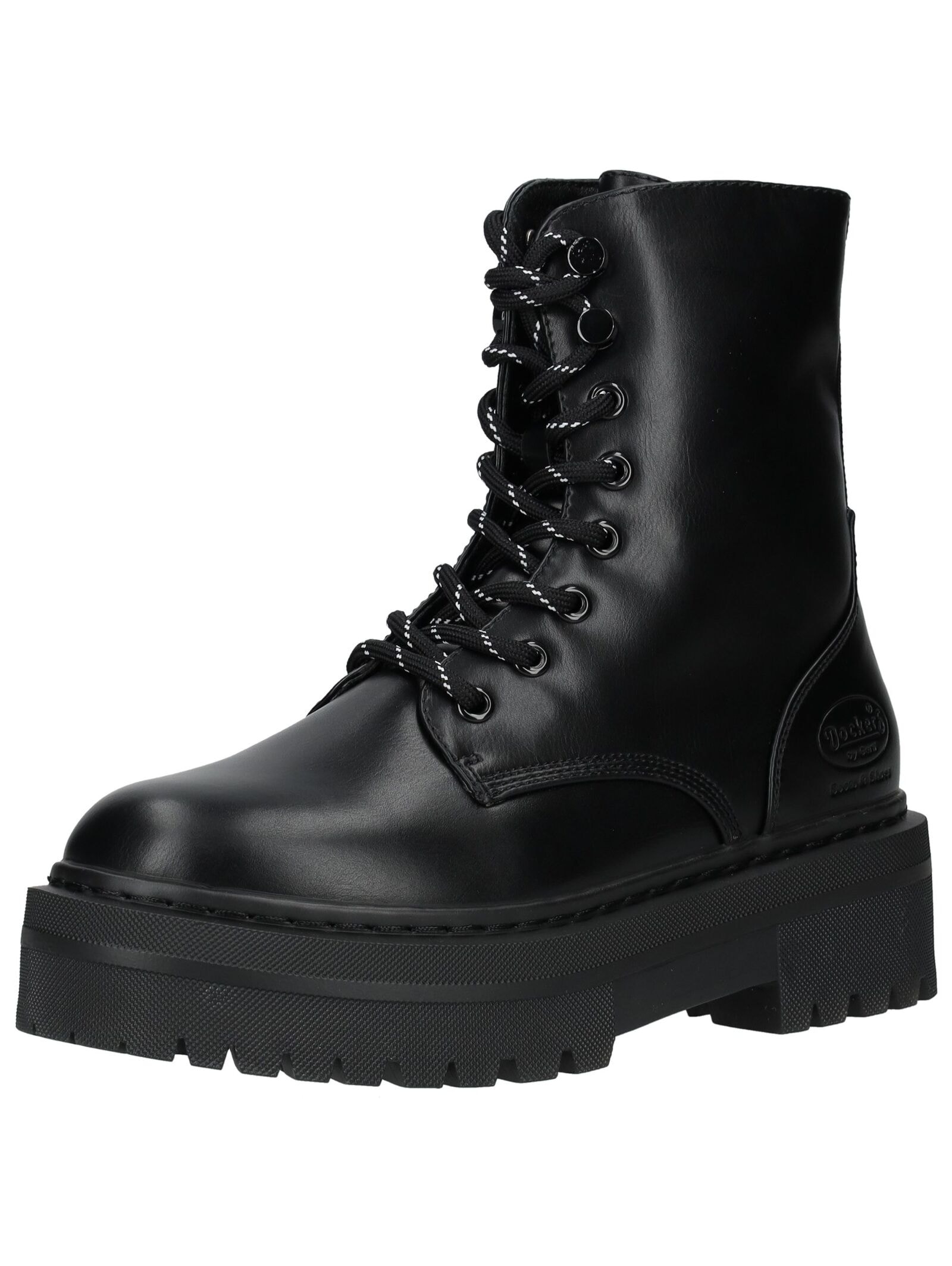 Dockers by Gerli Schnürstiefelette "Dockers by Gerli Stiefelette Lederimita günstig online kaufen