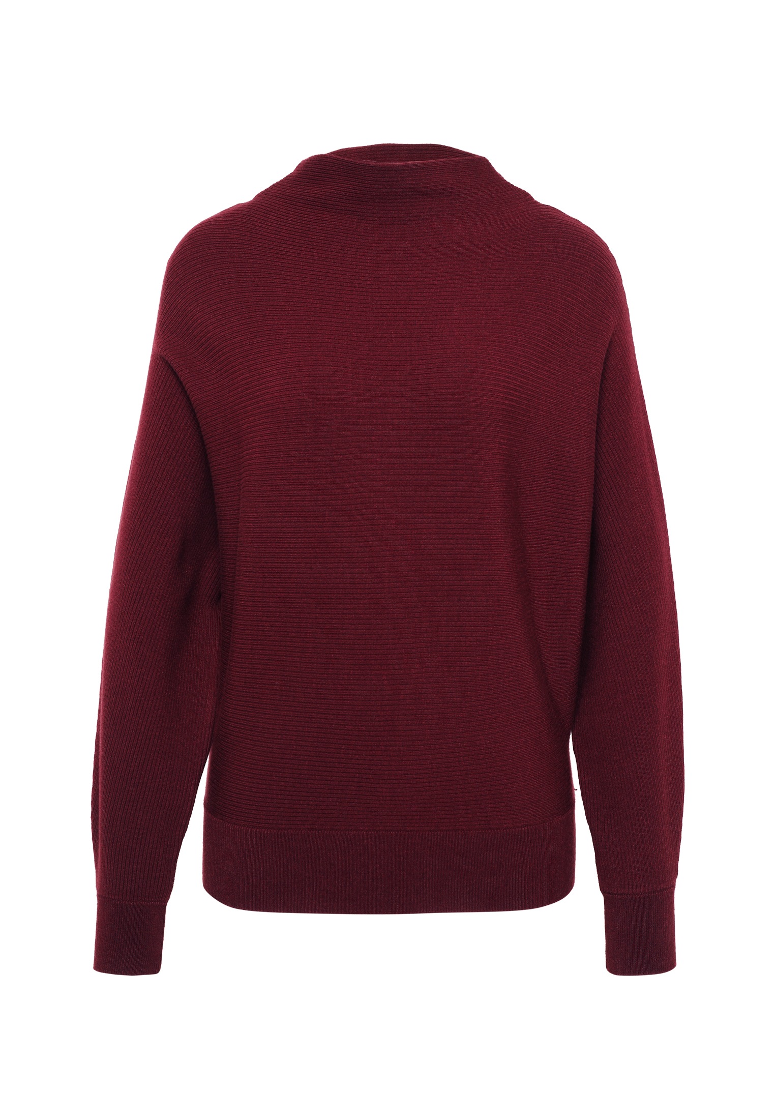 Zero Strickpullover "Damen Pullover strukturiert mit Stehkragen" 1 Stk. tlg günstig online kaufen