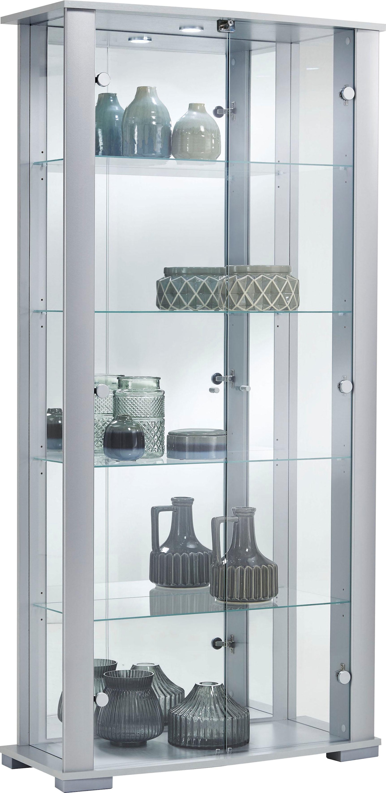 fif möbel Vitrine "STELLA", Standvitrine/Glasvitrine 2x Glastür,perfekt für günstig online kaufen