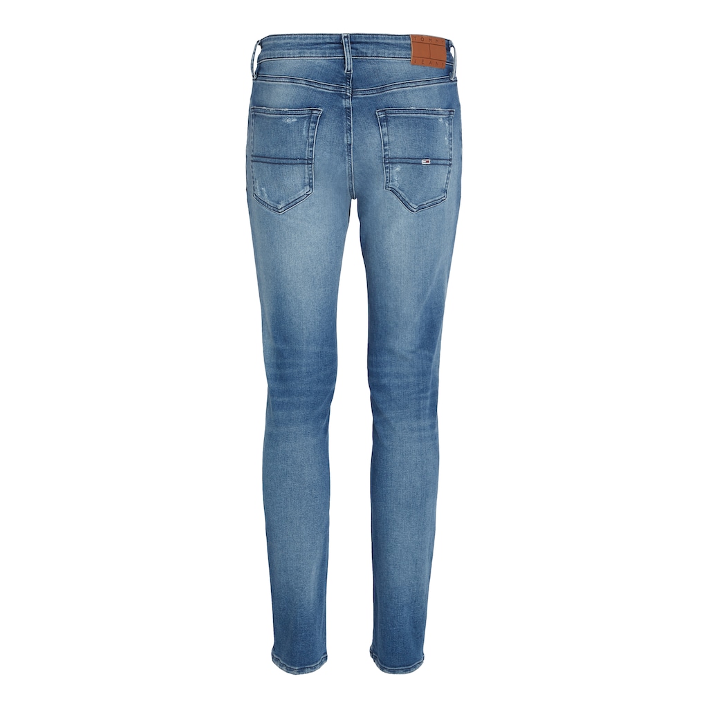 Tommy Jeans Slim-fit-Jeans »SCANTON SLIM«, mit Abrieb- und Destroyeddetails