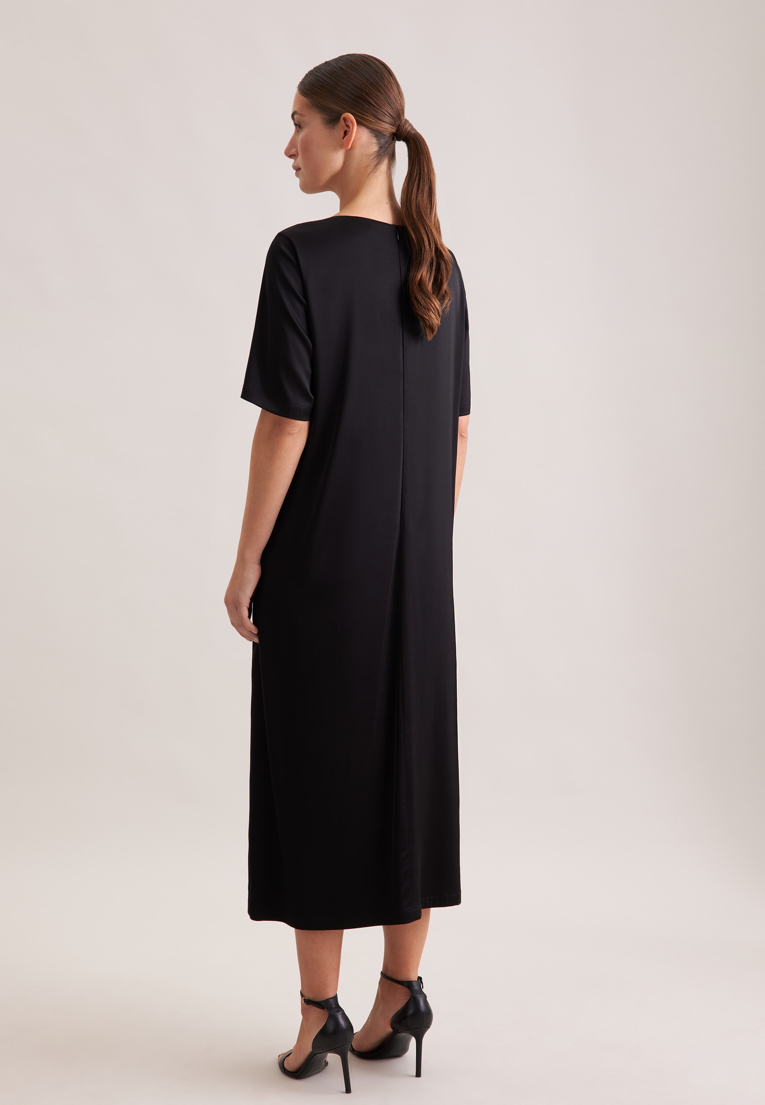 seidensticker Blusenkleid 1/2 Rundhals Uni