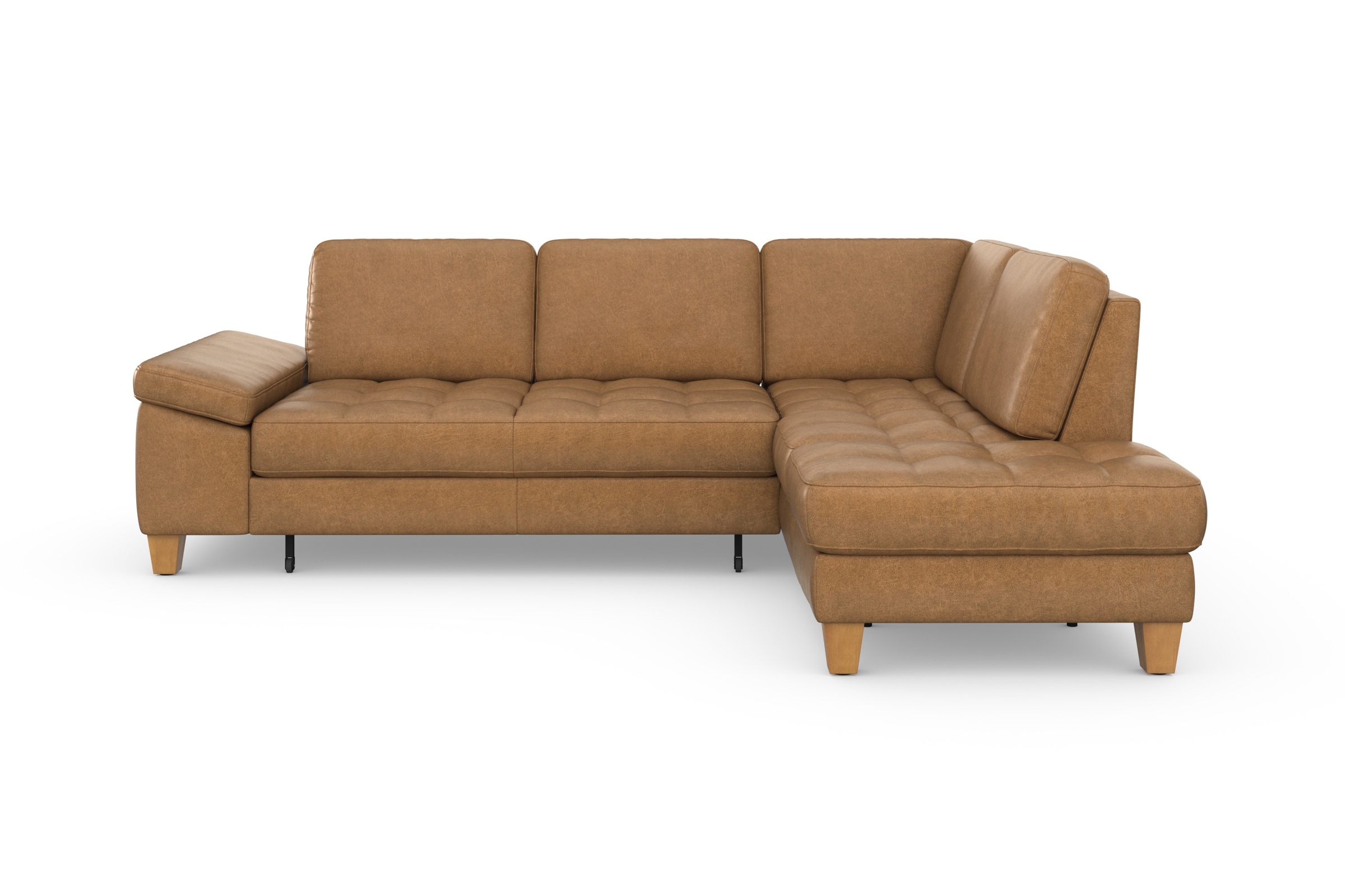 sit&more Ecksofa »Westham L-Form«, mit Ottomane, mit oder ohne Bettfunktion, Bettkasten, Verstellung