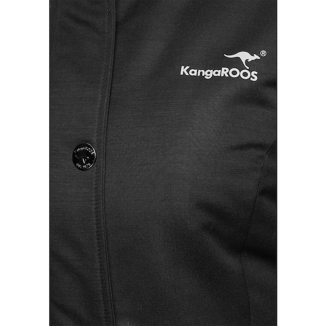 KangaROOS Langjacke, mit Kapuze, mit 2-Wege-Reißverschluss und vielen  Taschen kaufen | BAUR
