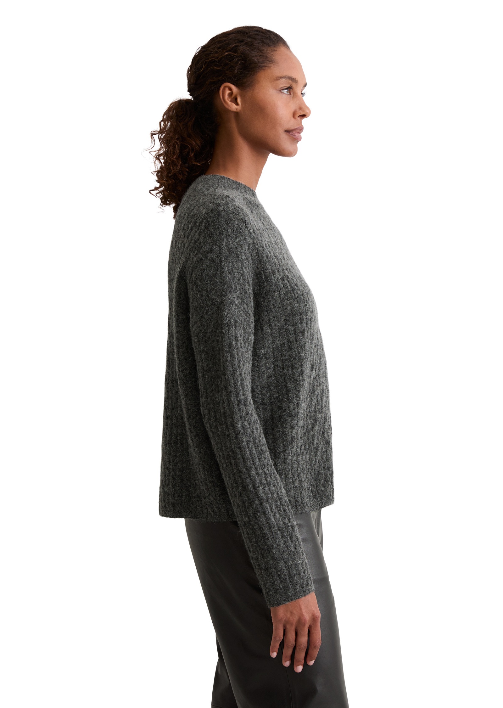 Marc O'Polo Strickpullover »aus softem Wolle-Alpakawolle-Mix«